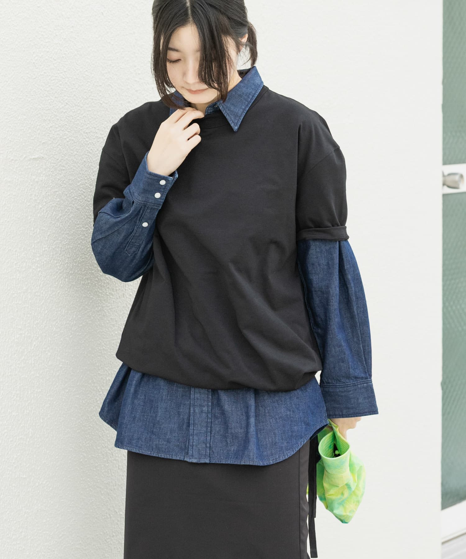 身長：169cm サイズ：Free