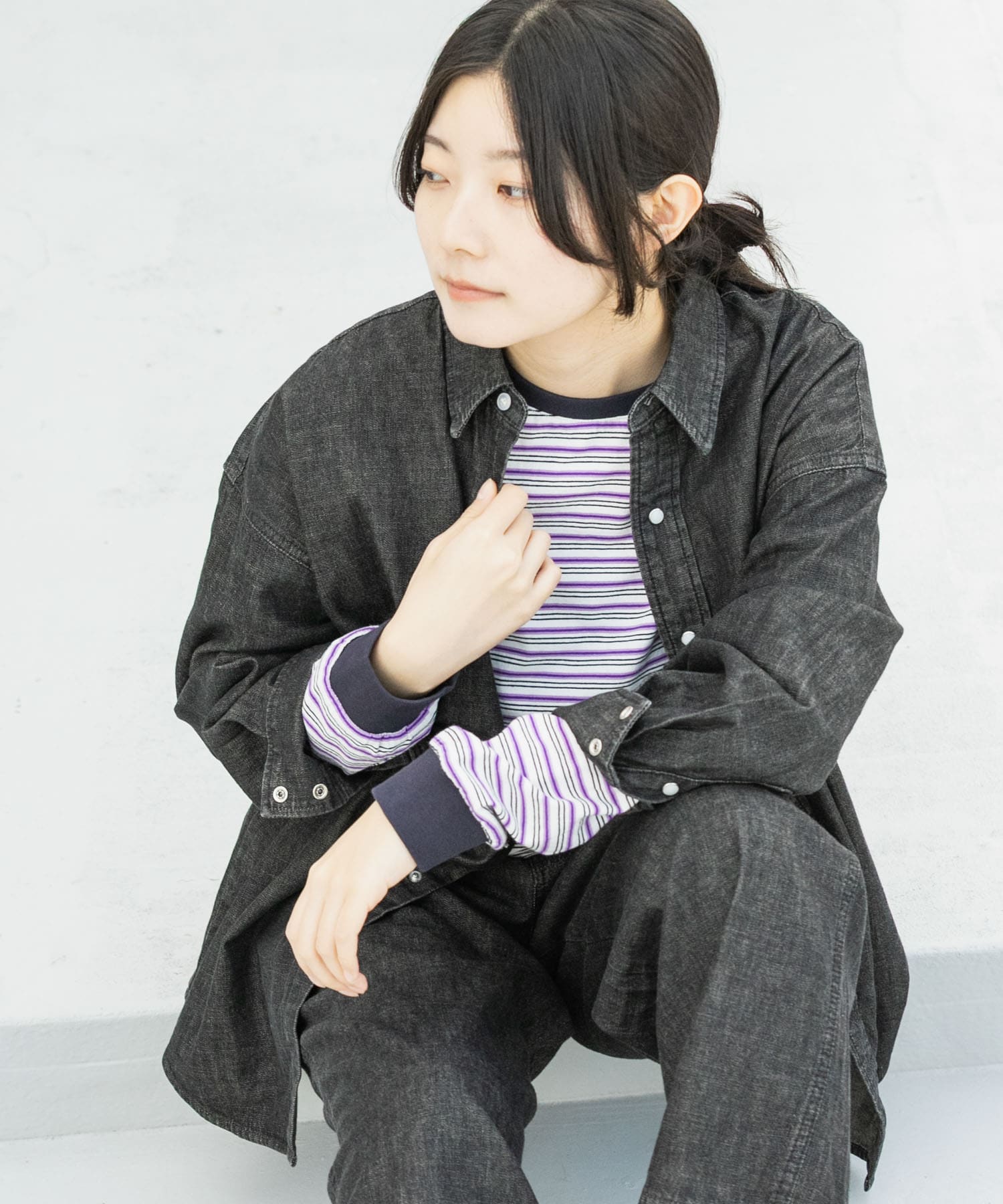 身長：169cm サイズ：one