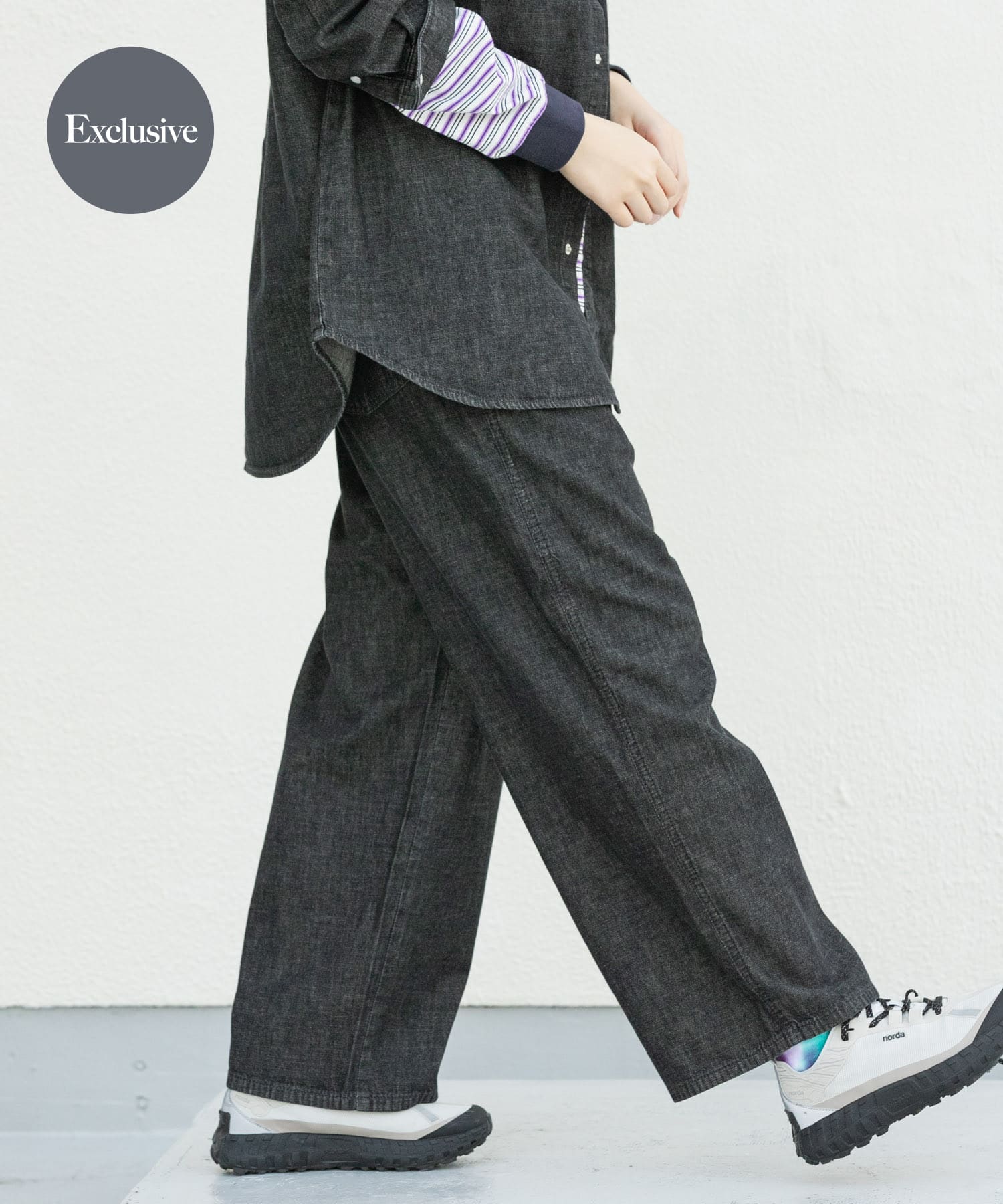 身長：169cm サイズ：Free