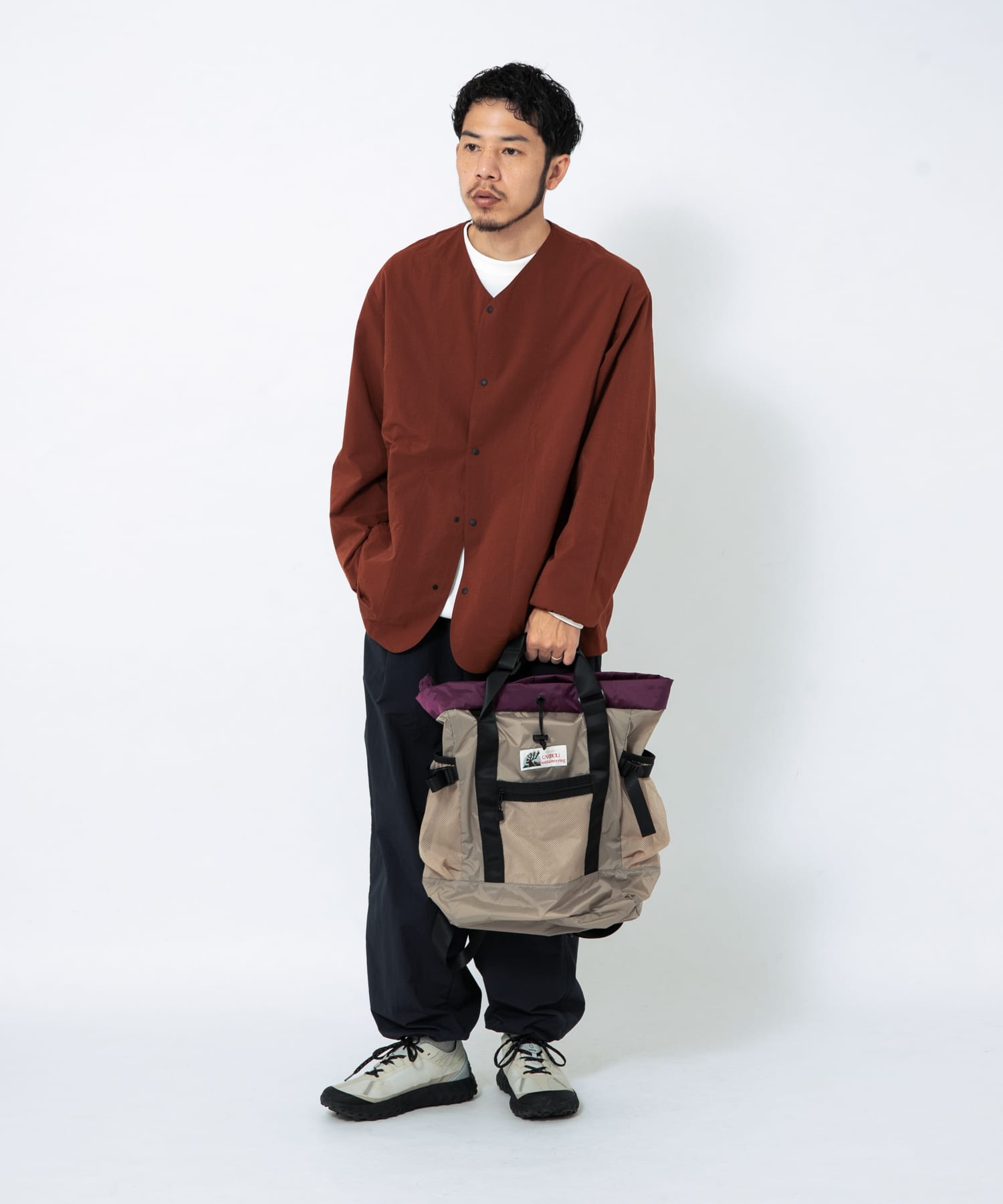 『別注』Caribou Mountaineering×EKAL　L. WEIGHT PACK TOTE GREIGE Free