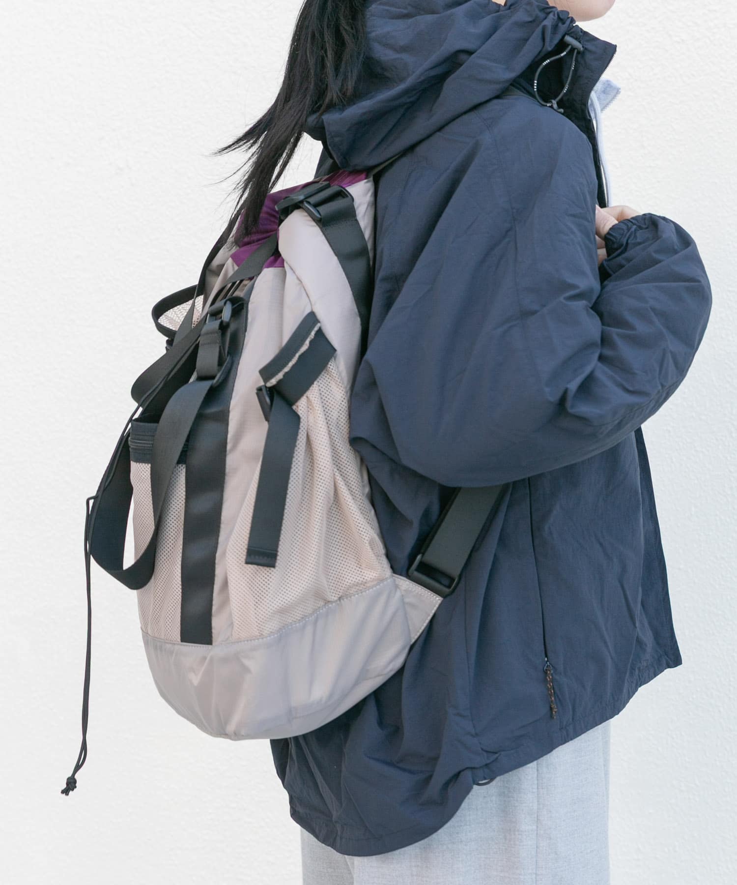 『別注』Caribou Mountaineering×EKAL　L. WEIGHT PACK TOTE GREIGE Free