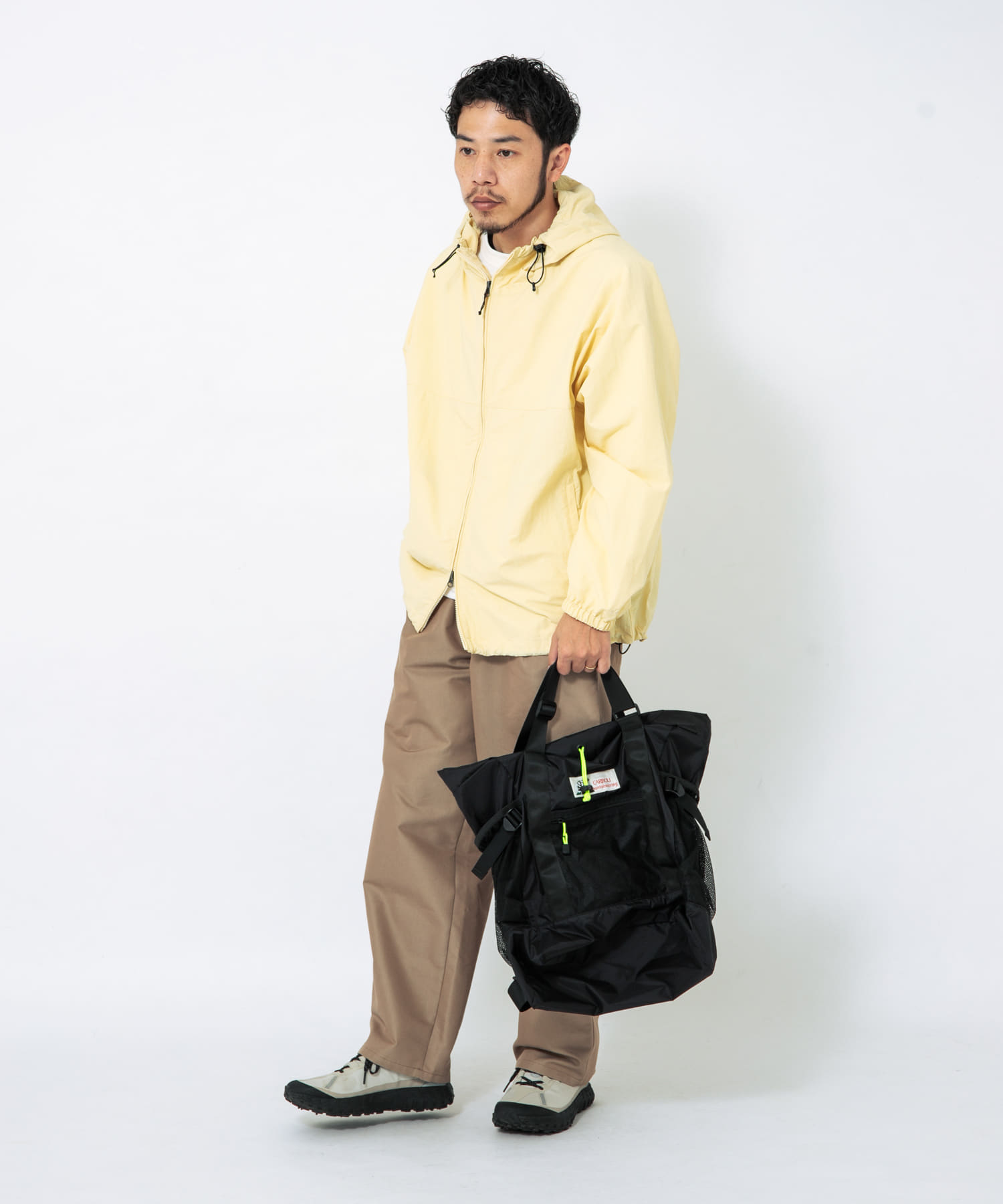 『別注』Caribou Mountaineering×EKAL　L. WEIGHT PACK TOTE BLACK Free