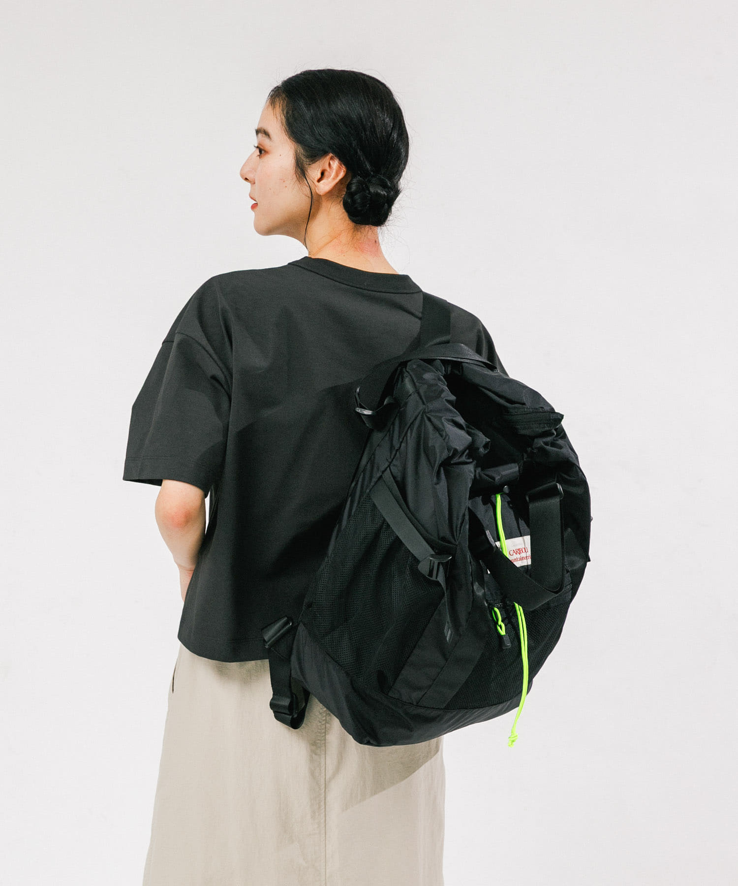 『別注』Caribou Mountaineering×EKAL　L. WEIGHT PACK TOTE BLACK Free