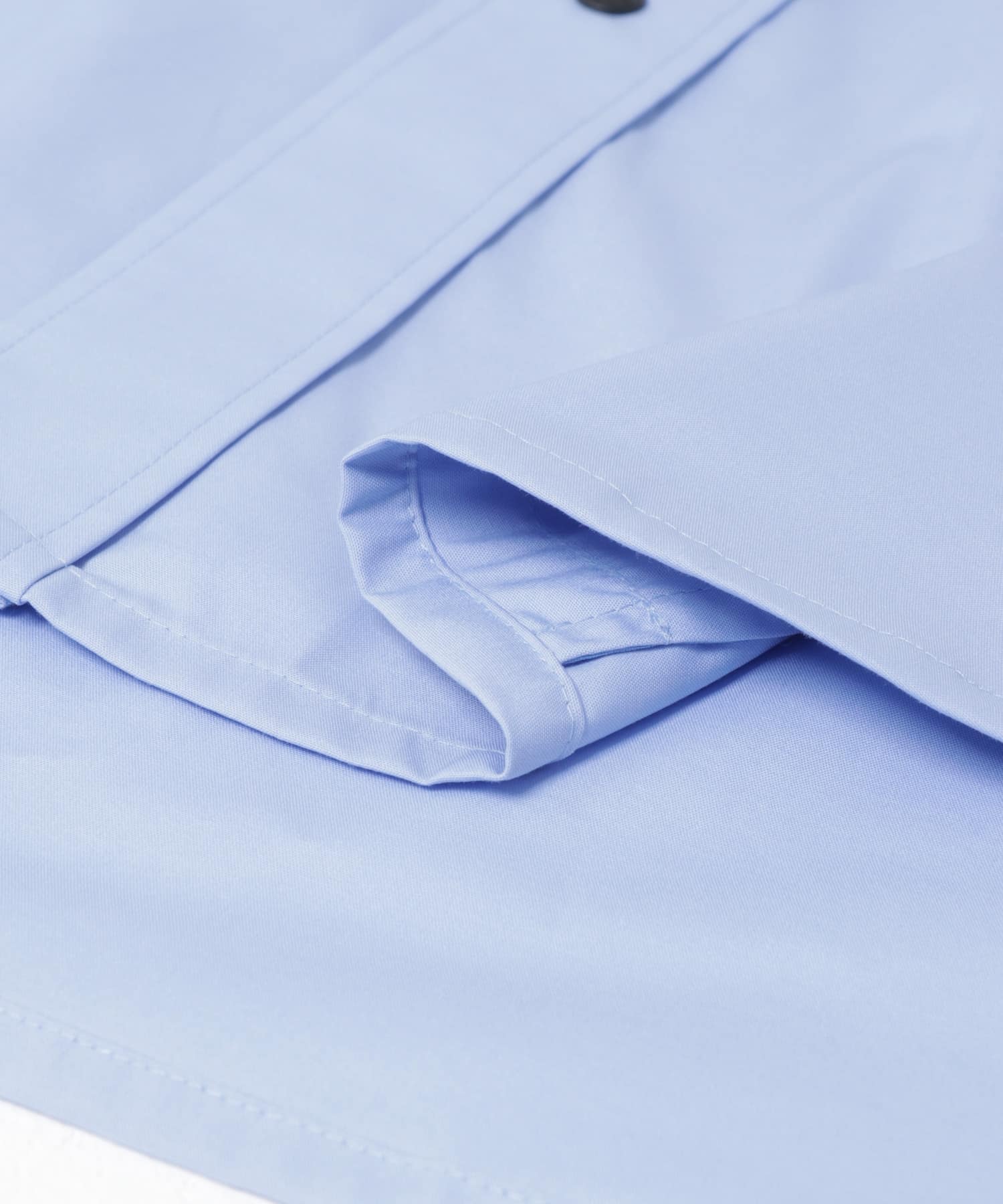 エステネージュ ロングスリーブシャツ サックス M