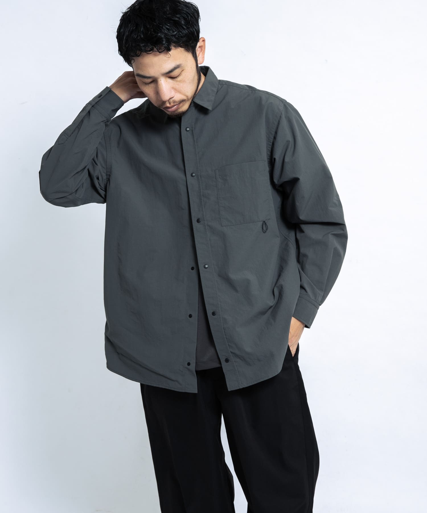 身長 : 179cm サイズ : L