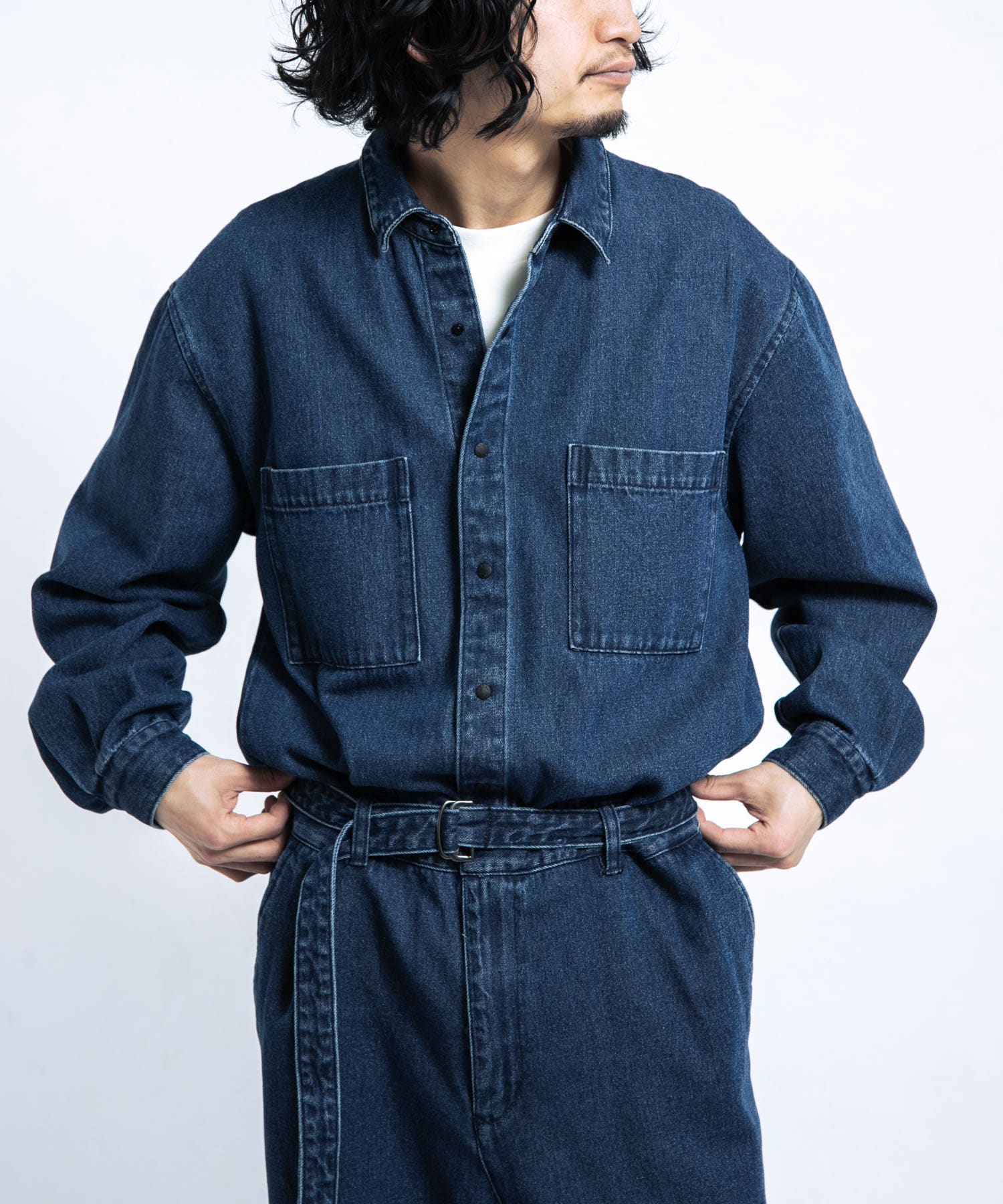 身長：179cm サイズ：one