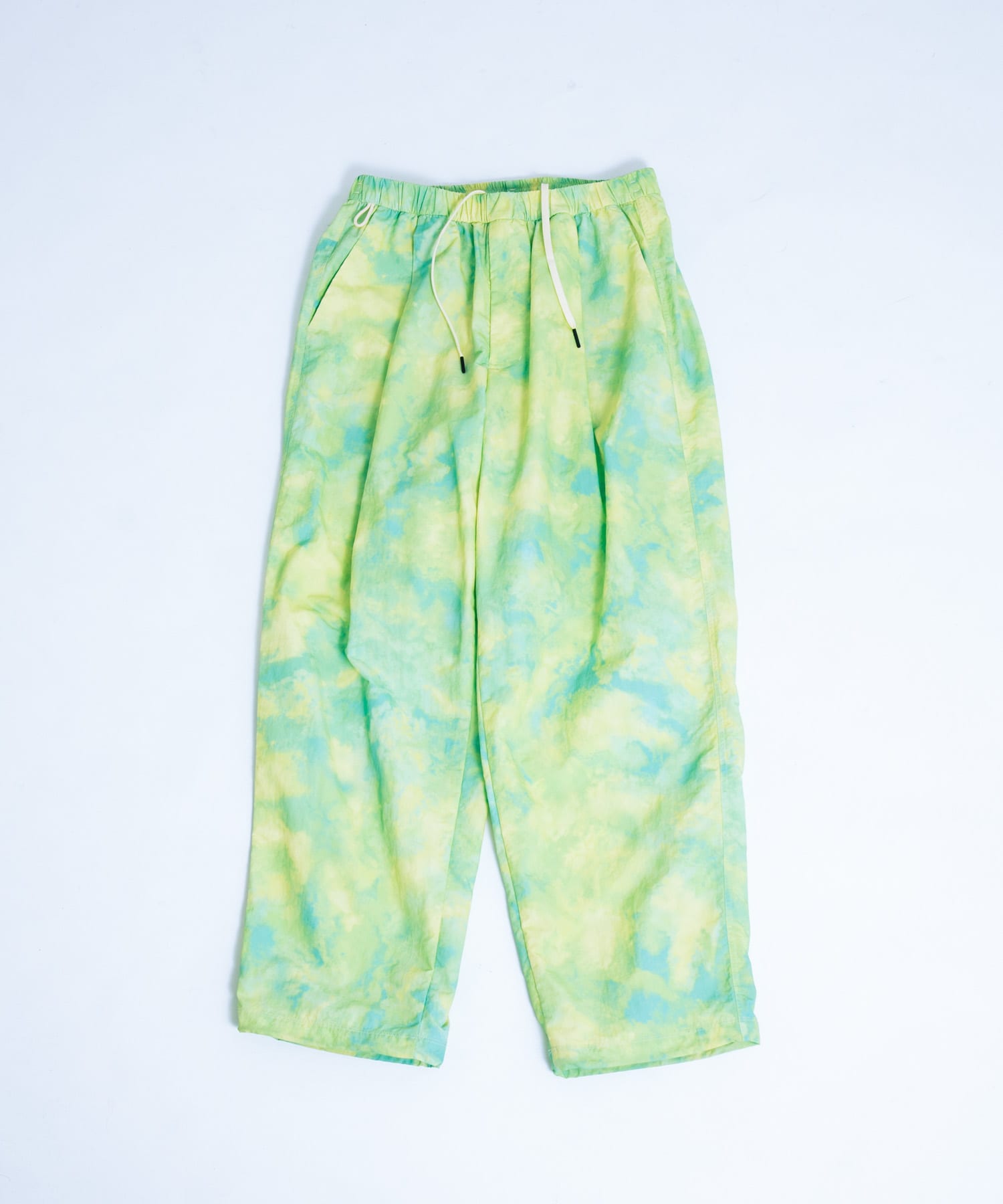 『UR TECH』ナイロンタッサートラウザー レイクサンリーフ S