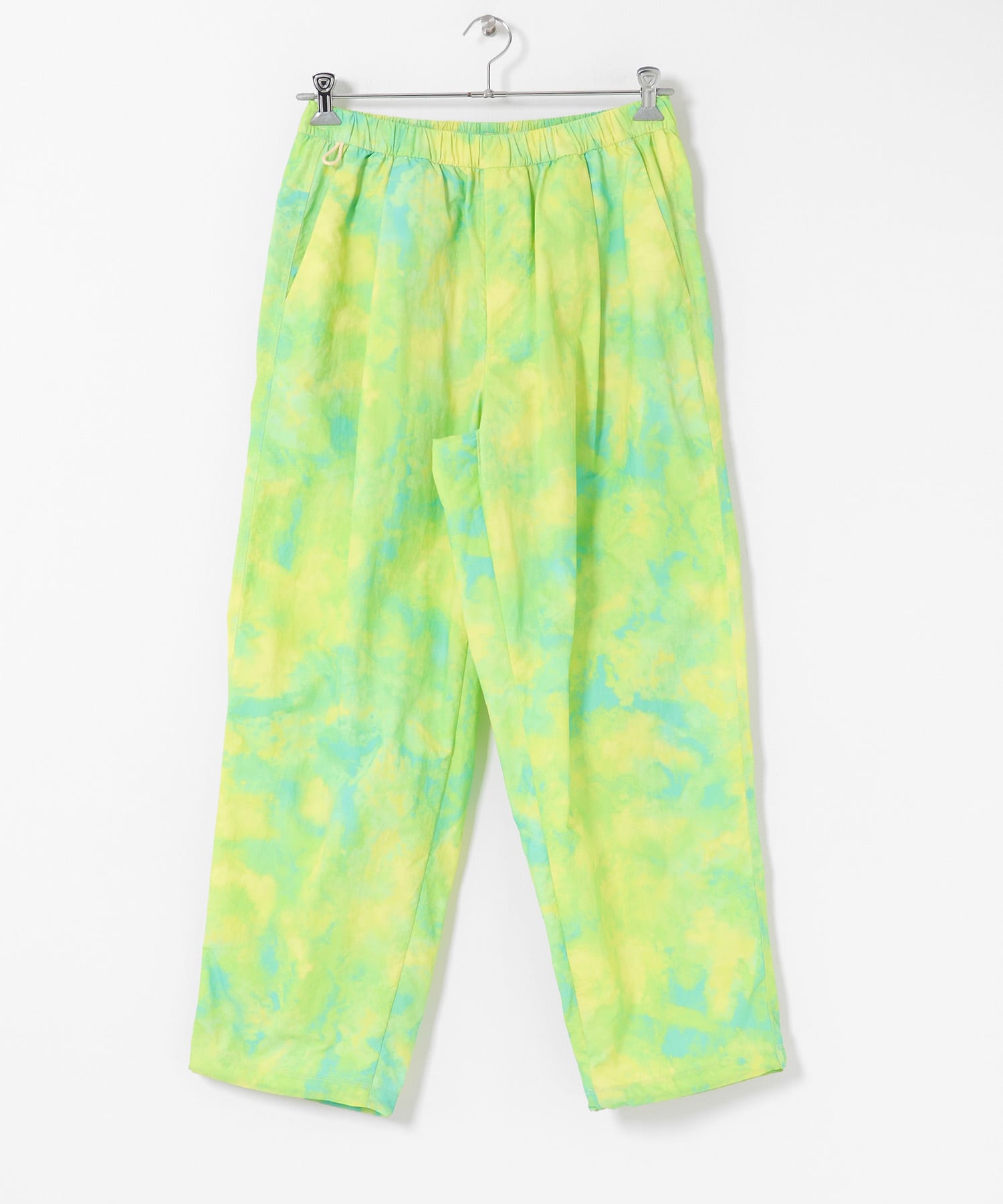 『UR TECH』ナイロンタッサートラウザー レイクサンリーフ S