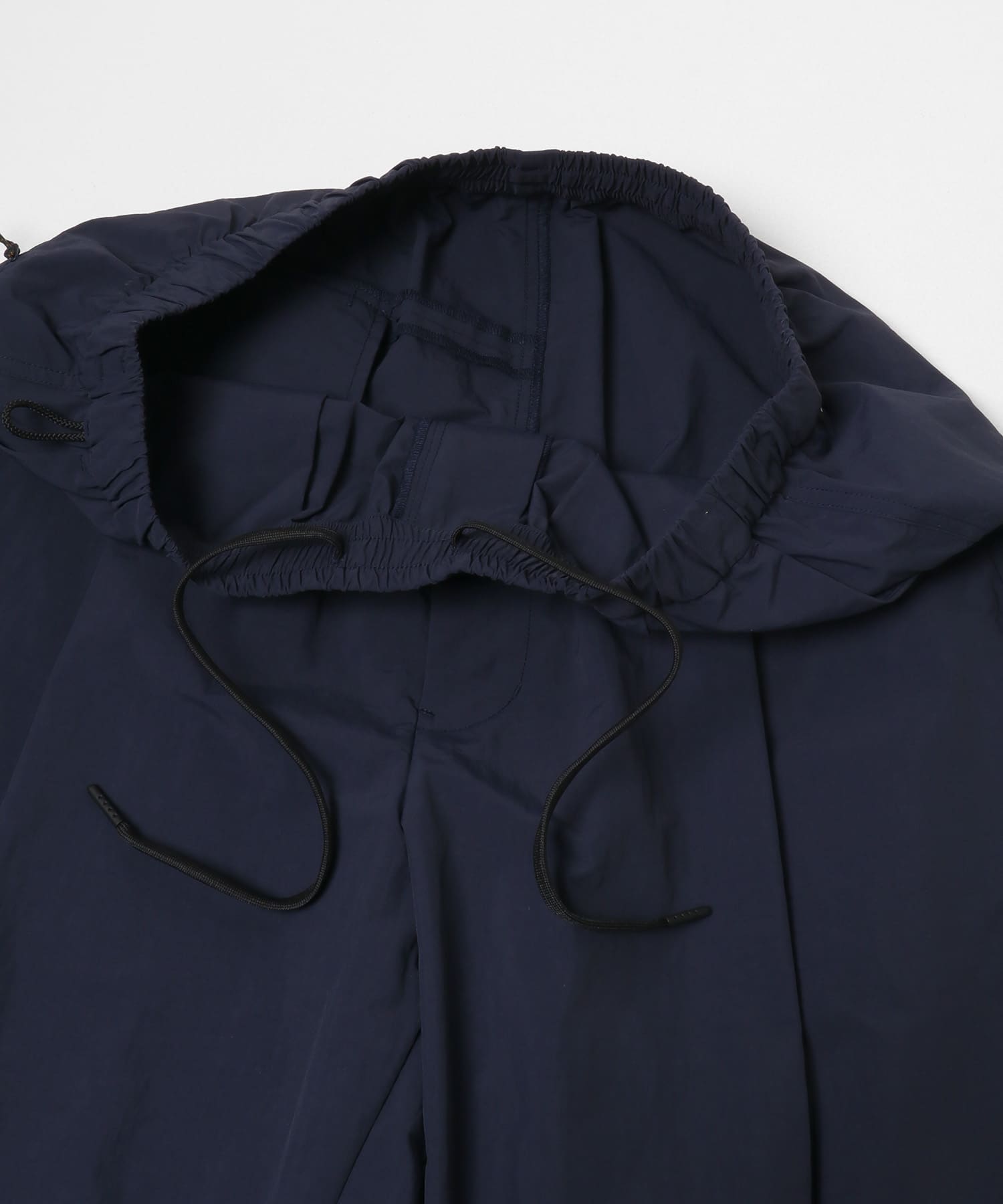 『UR TECH』ナイロンタッサートラウザー ネイビー S