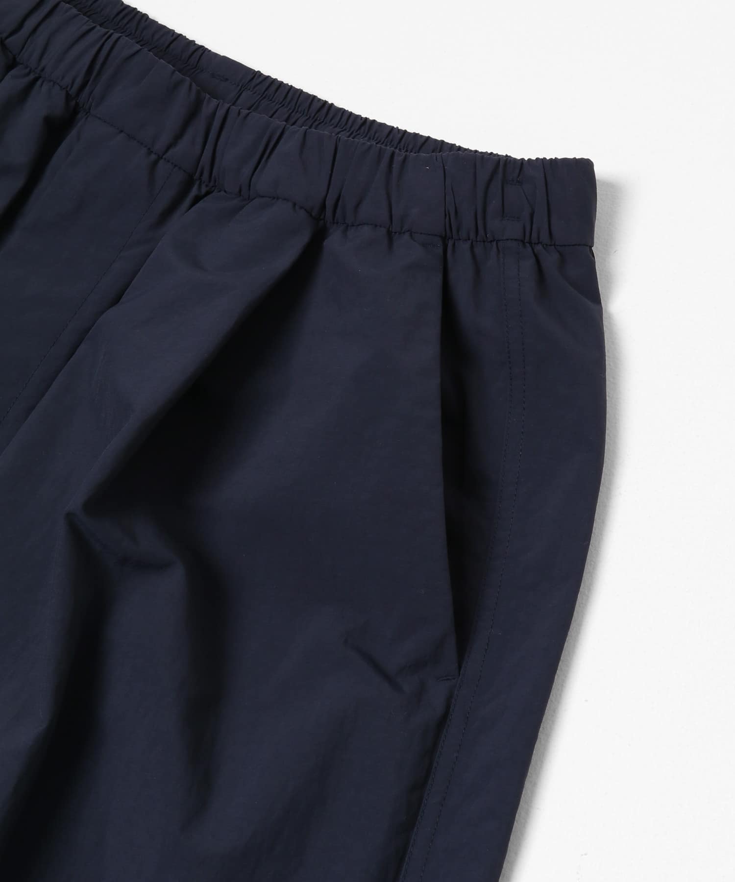 『UR TECH』ナイロンタッサートラウザー ネイビー S