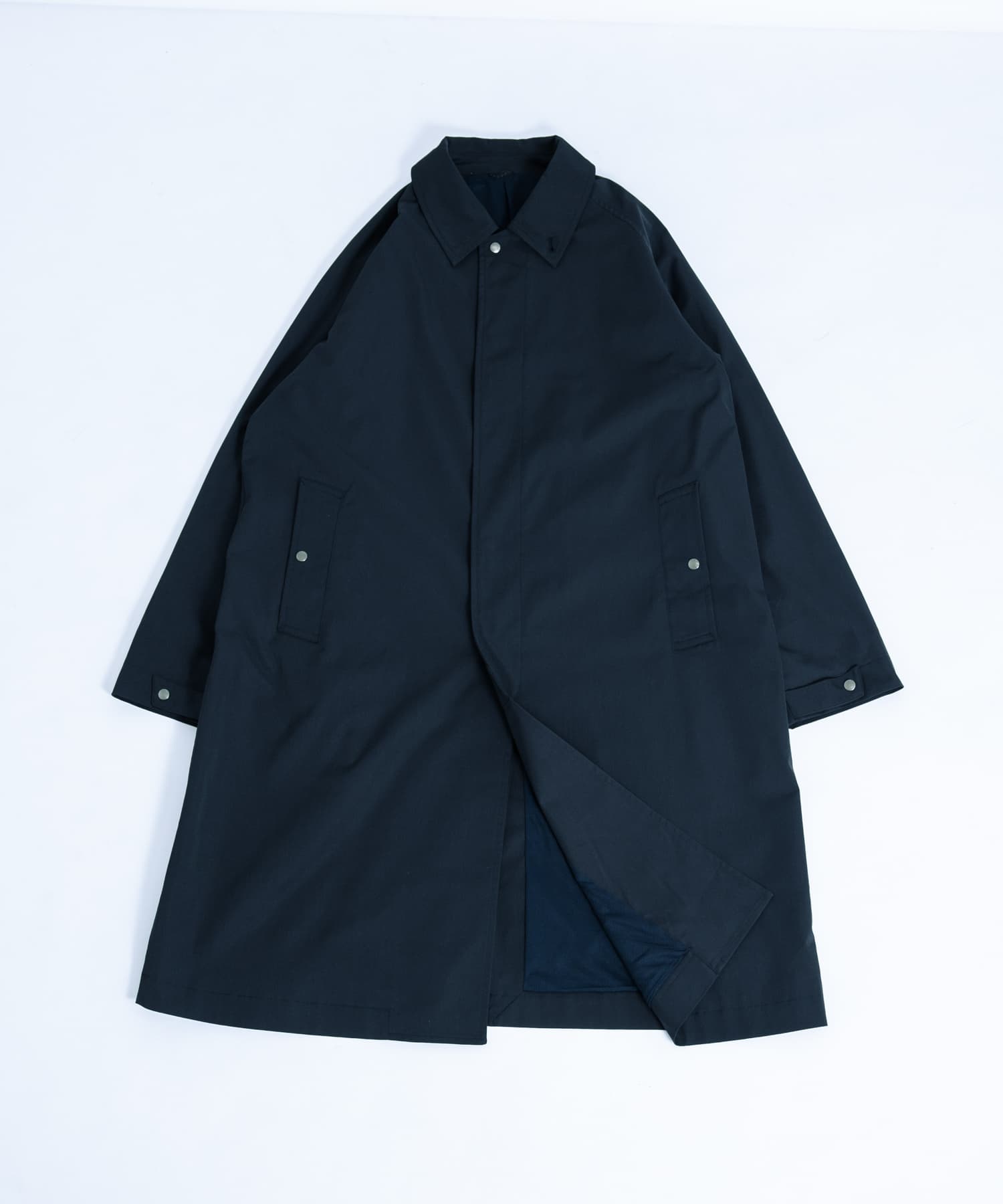 SOLOTEXツイルトラベルコート ネイビー M