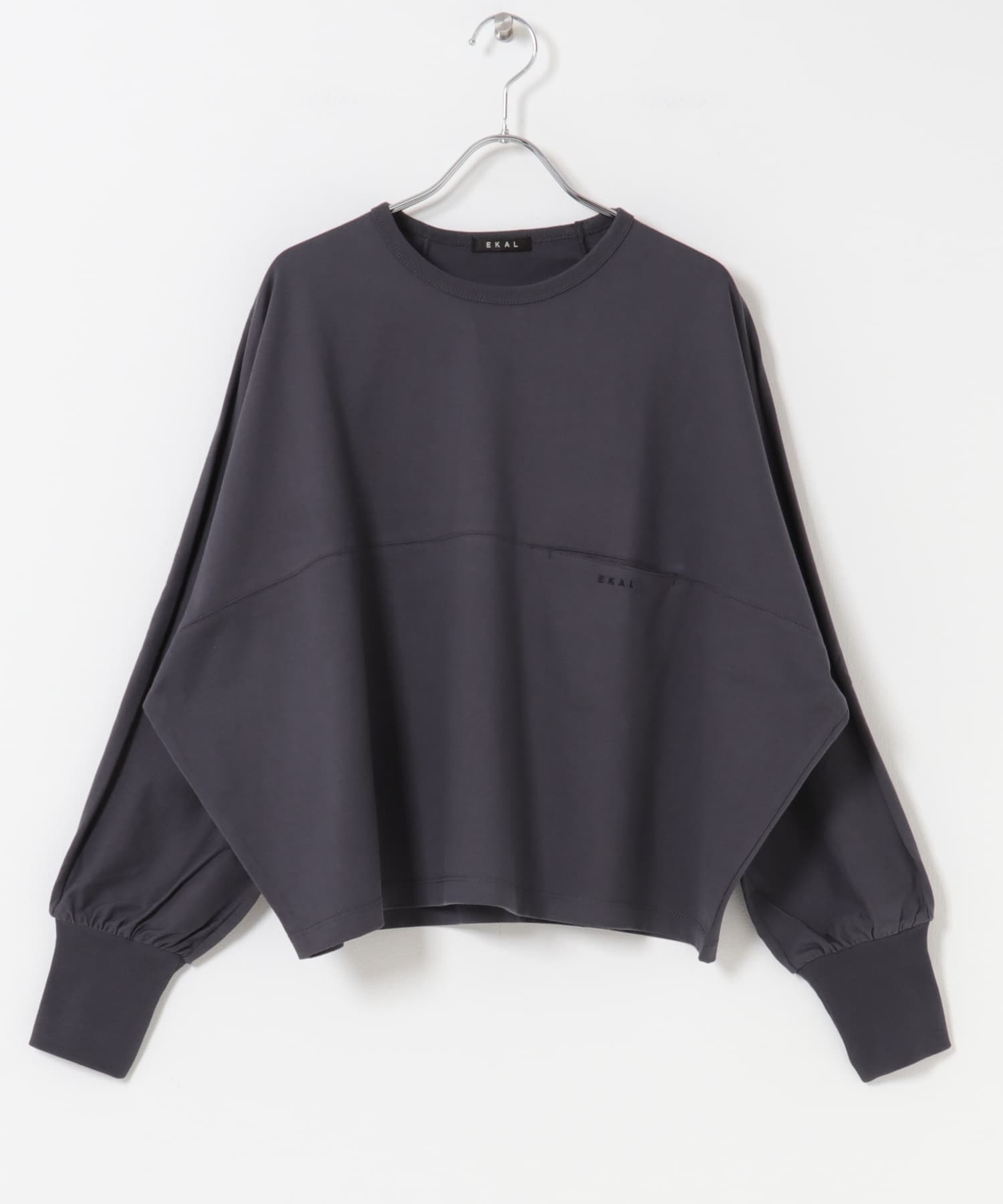 スプリットドルマンカットソー チャコール One