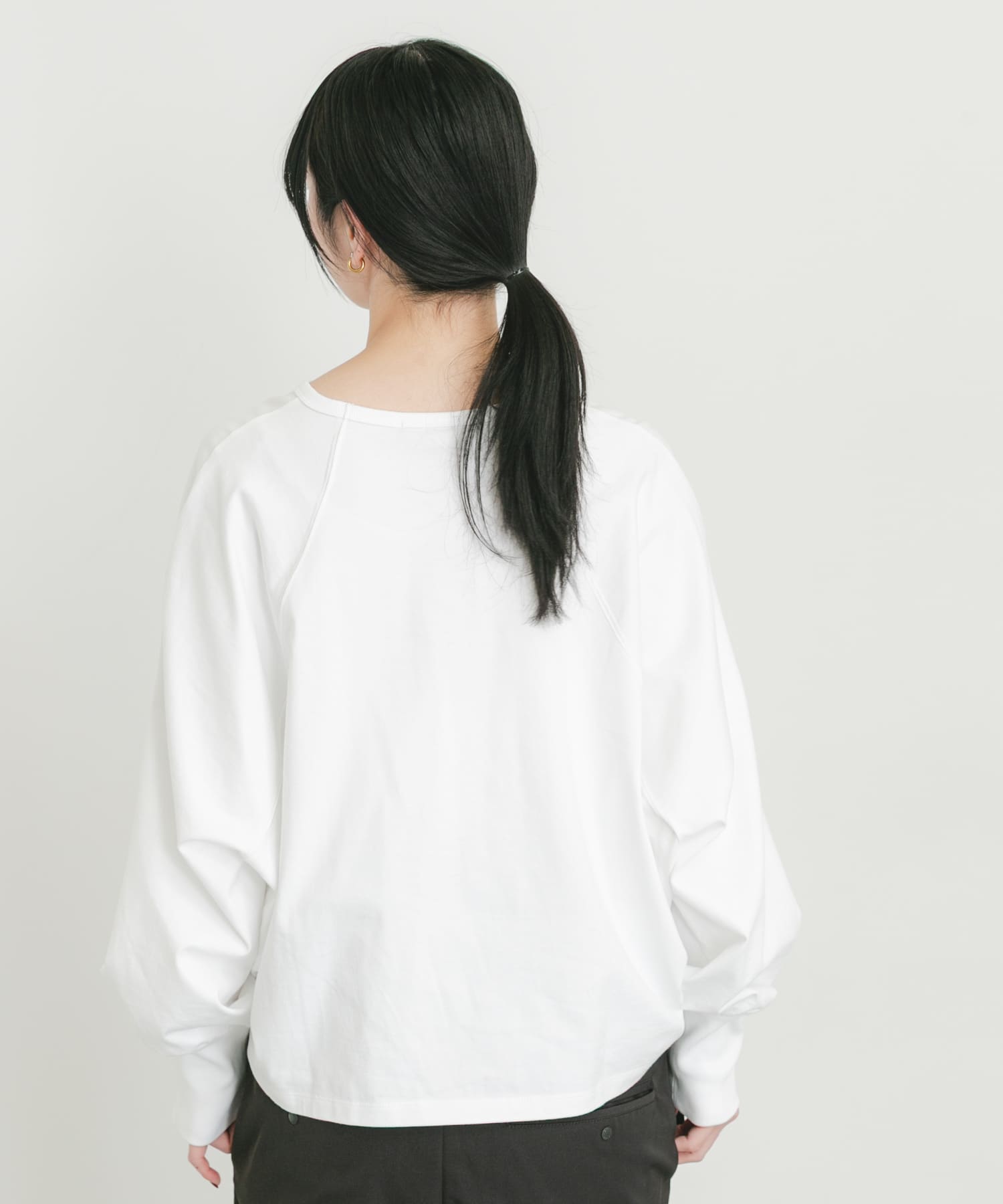 身長：161cm サイズ：one