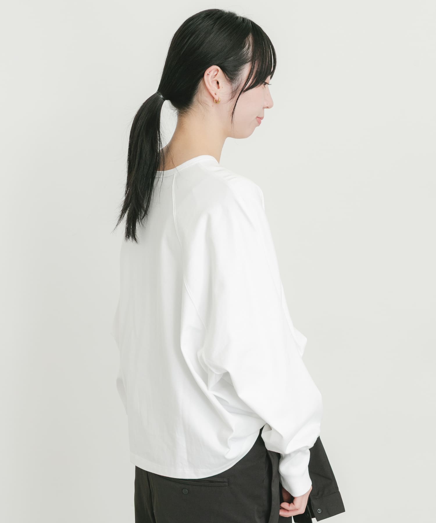 身長：161cm サイズ：one