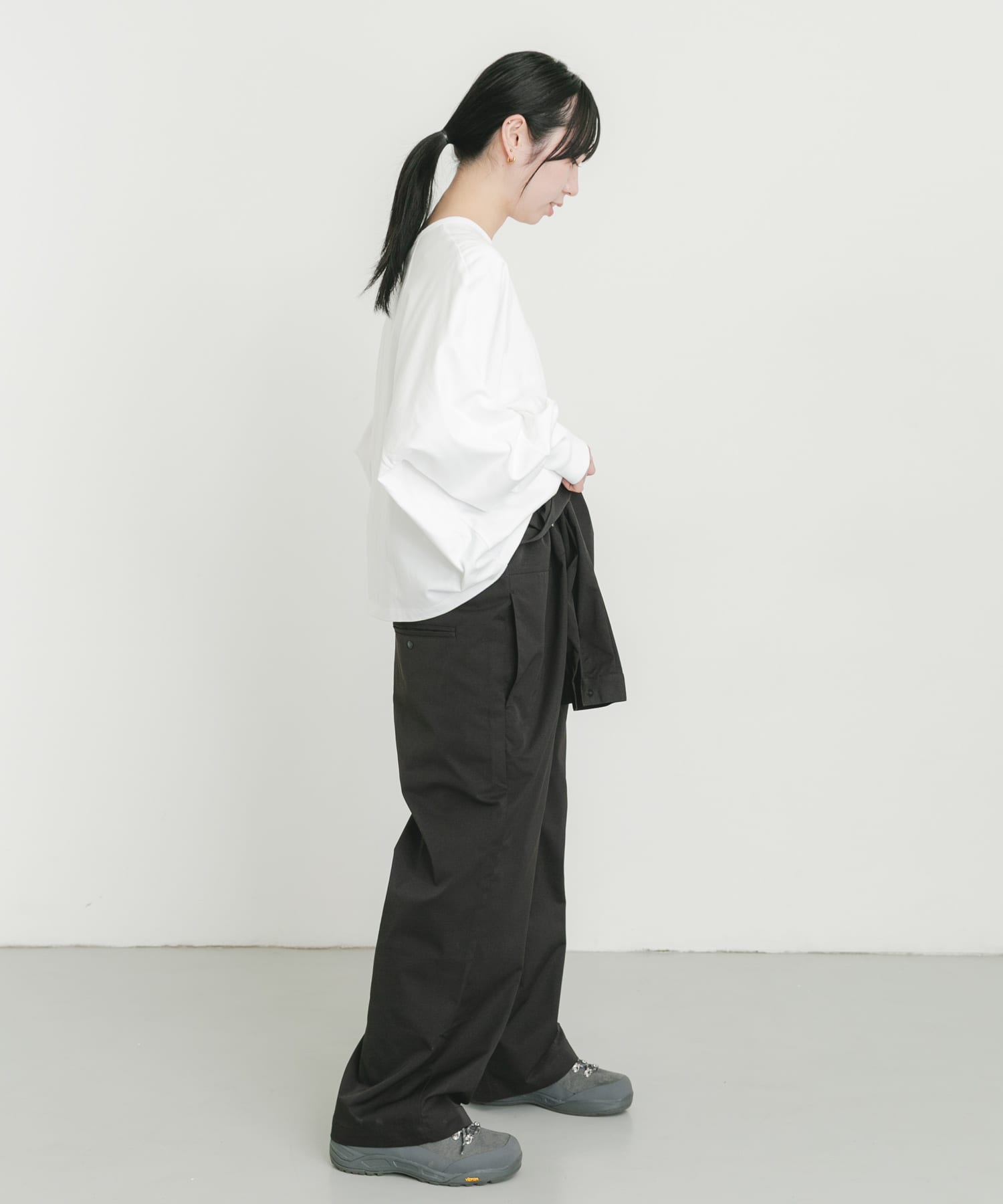 身長：161cm サイズ：one