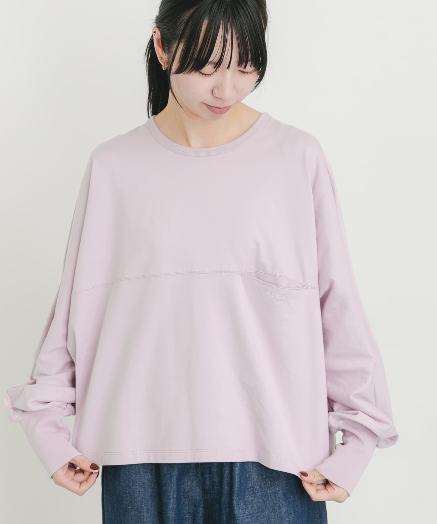 身長：161cm サイズ：one