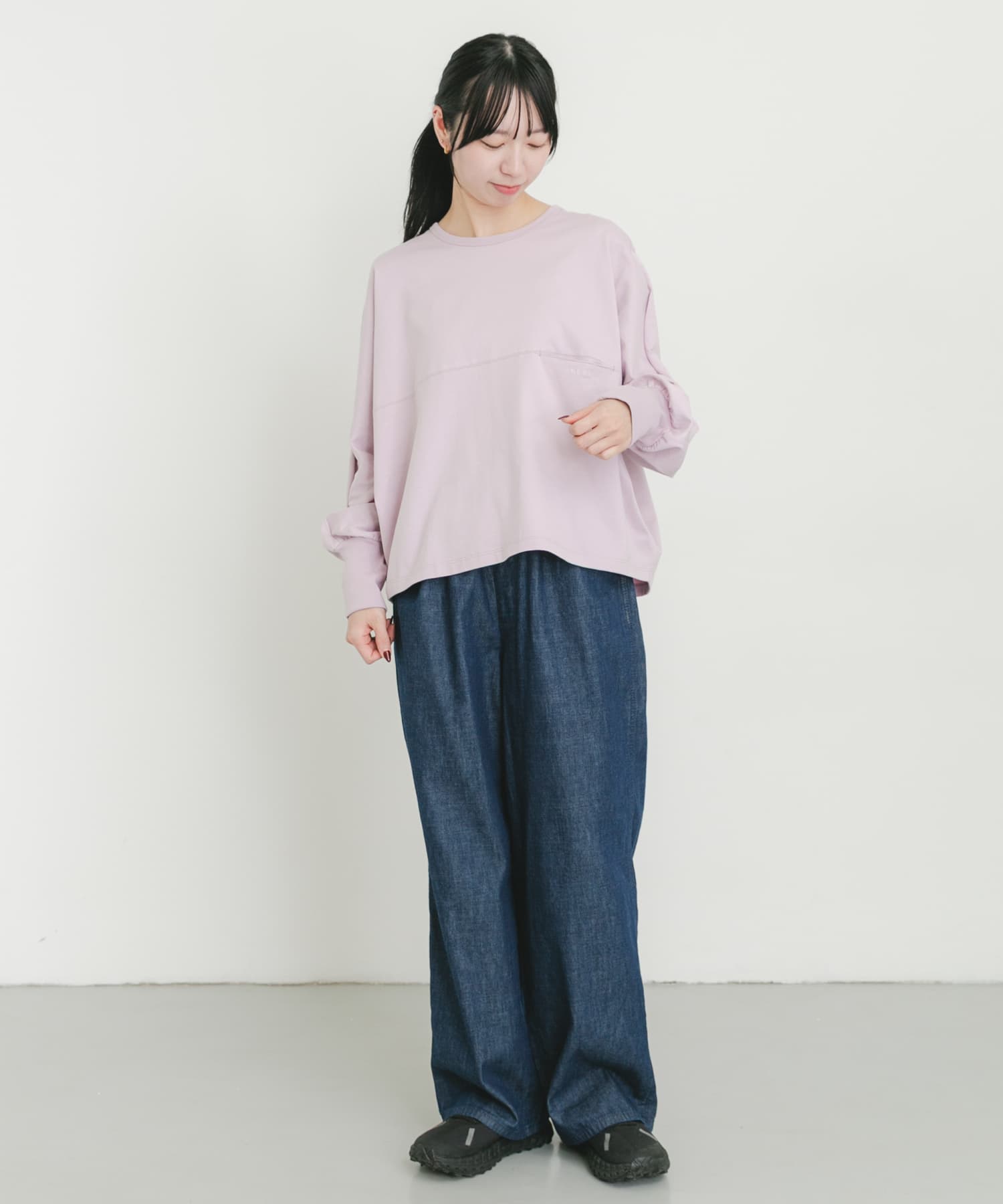 身長：161cm サイズ：one