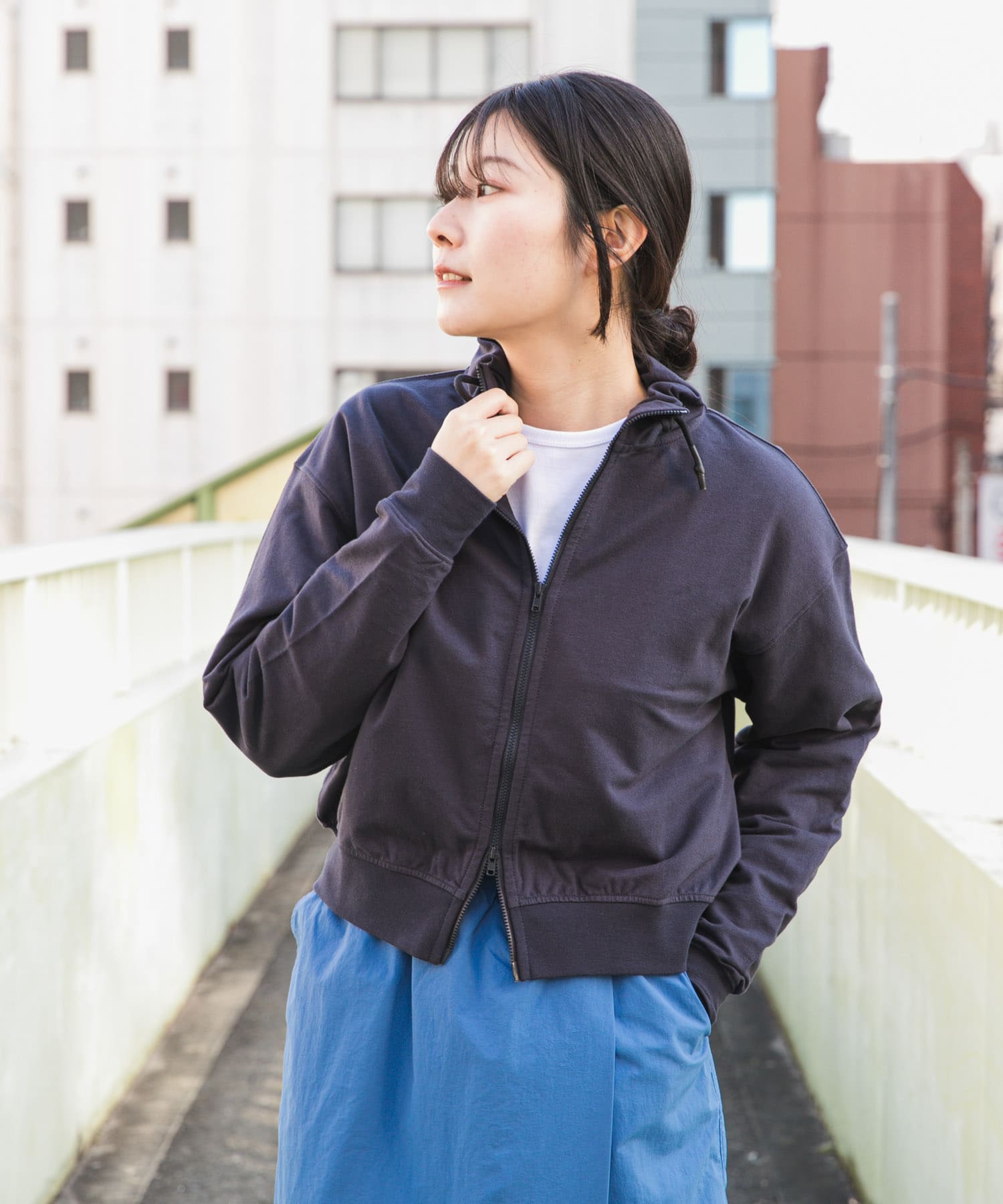 身長：169cm サイズ：one