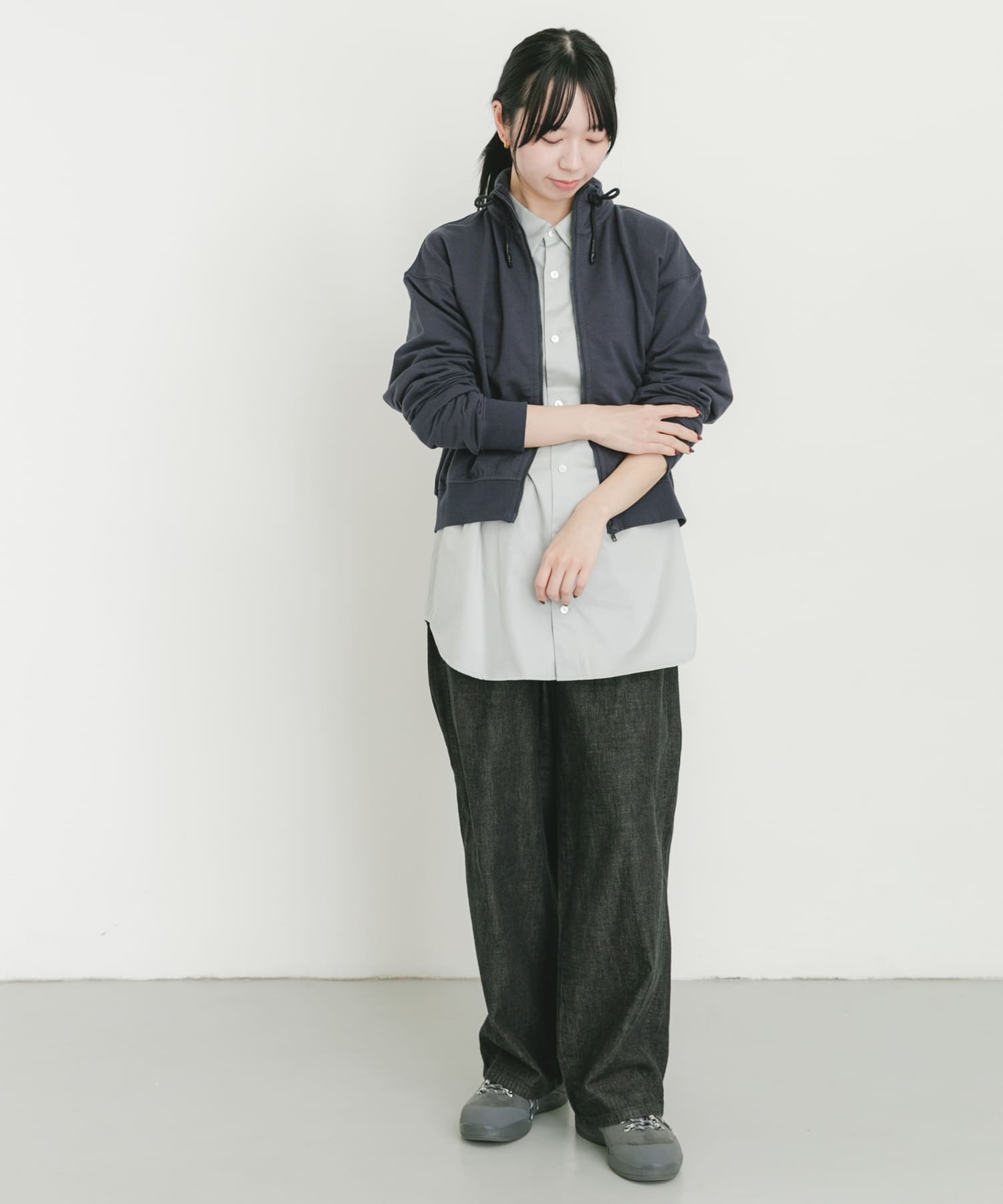 身長：161cm サイズ：one