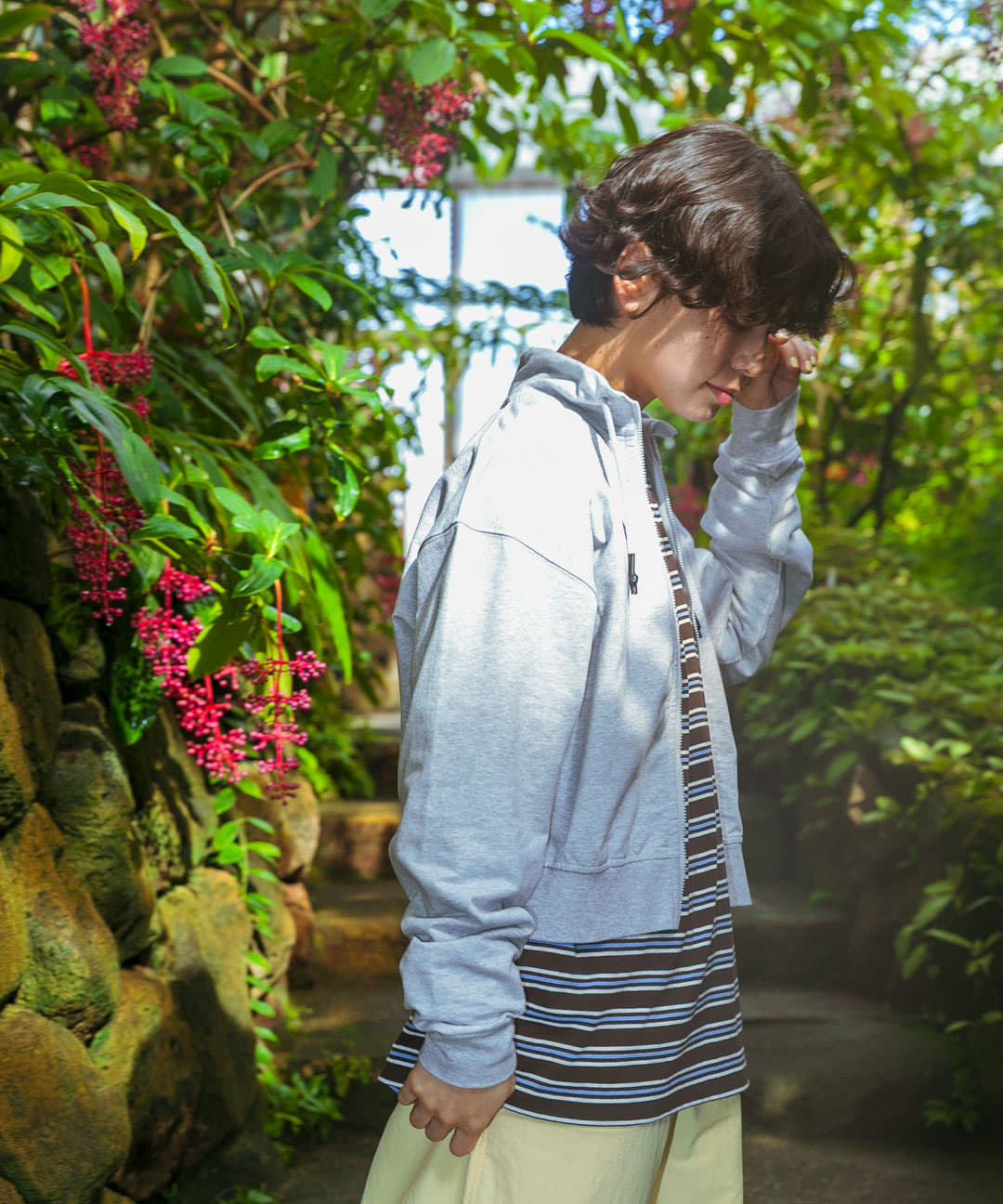 ハイゲージジップスウェット