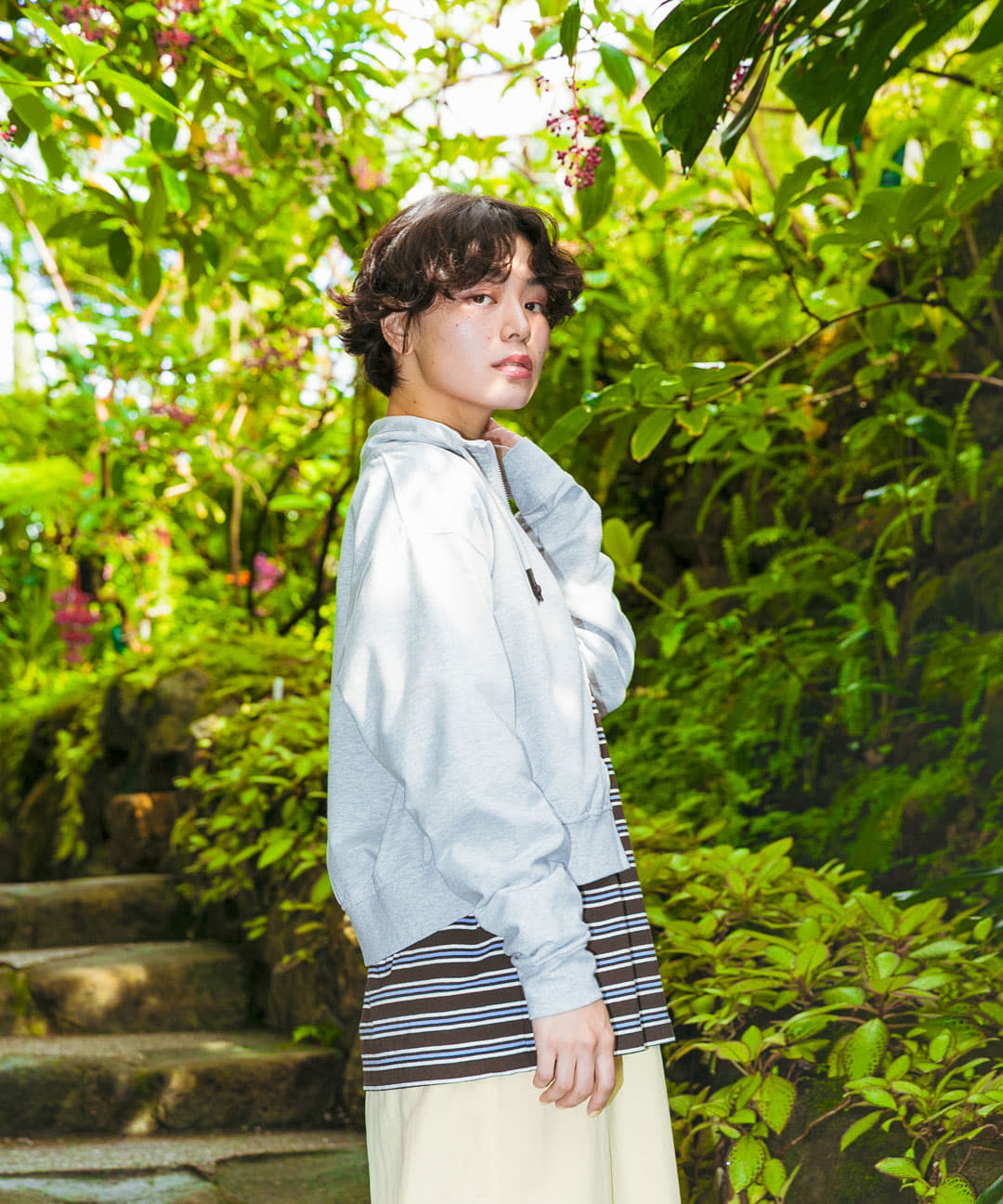 身長：162cm サイズ：one