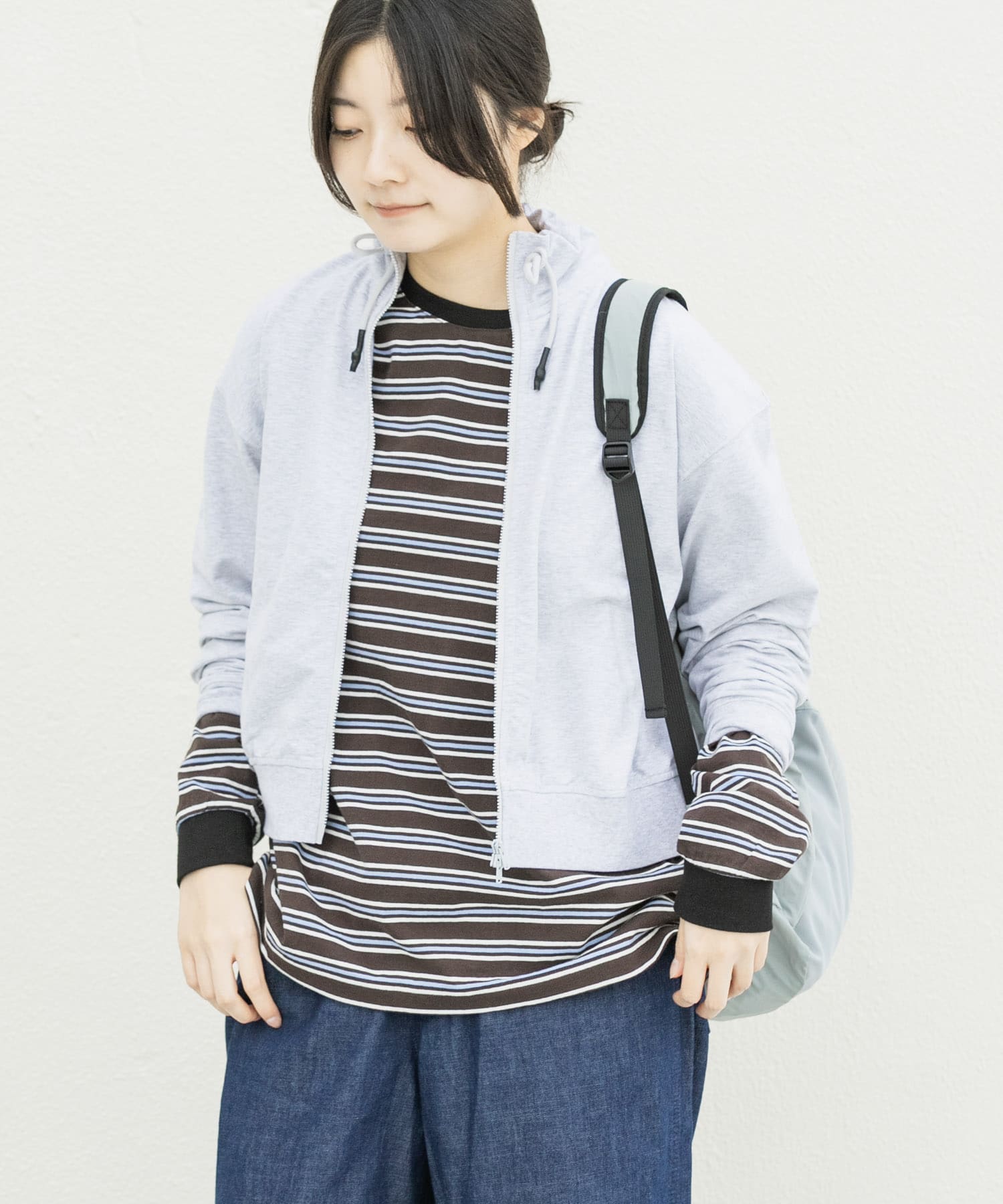 身長：161cm サイズ：one