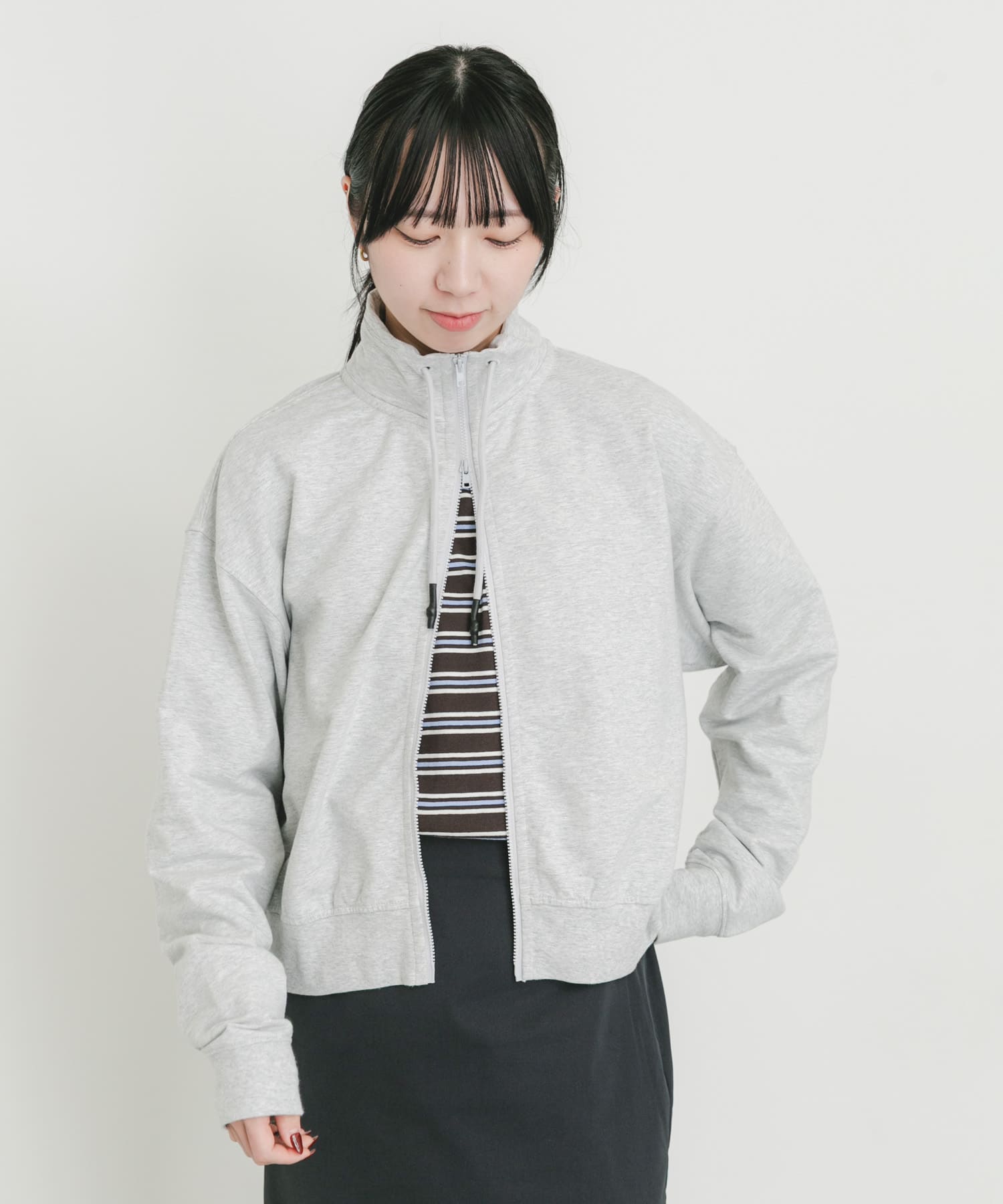 身長：161cm サイズ：one