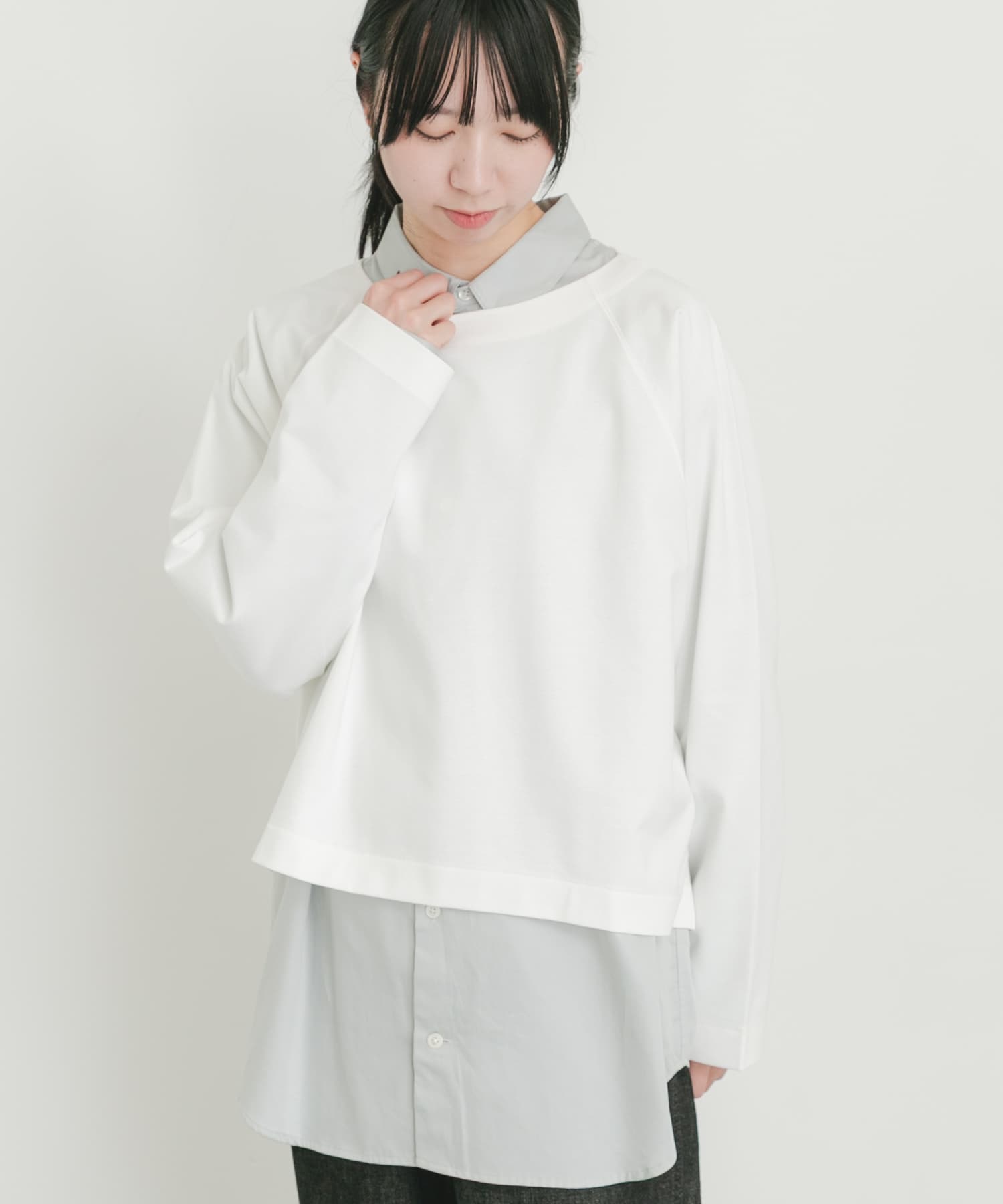 身長：161cm サイズ：one