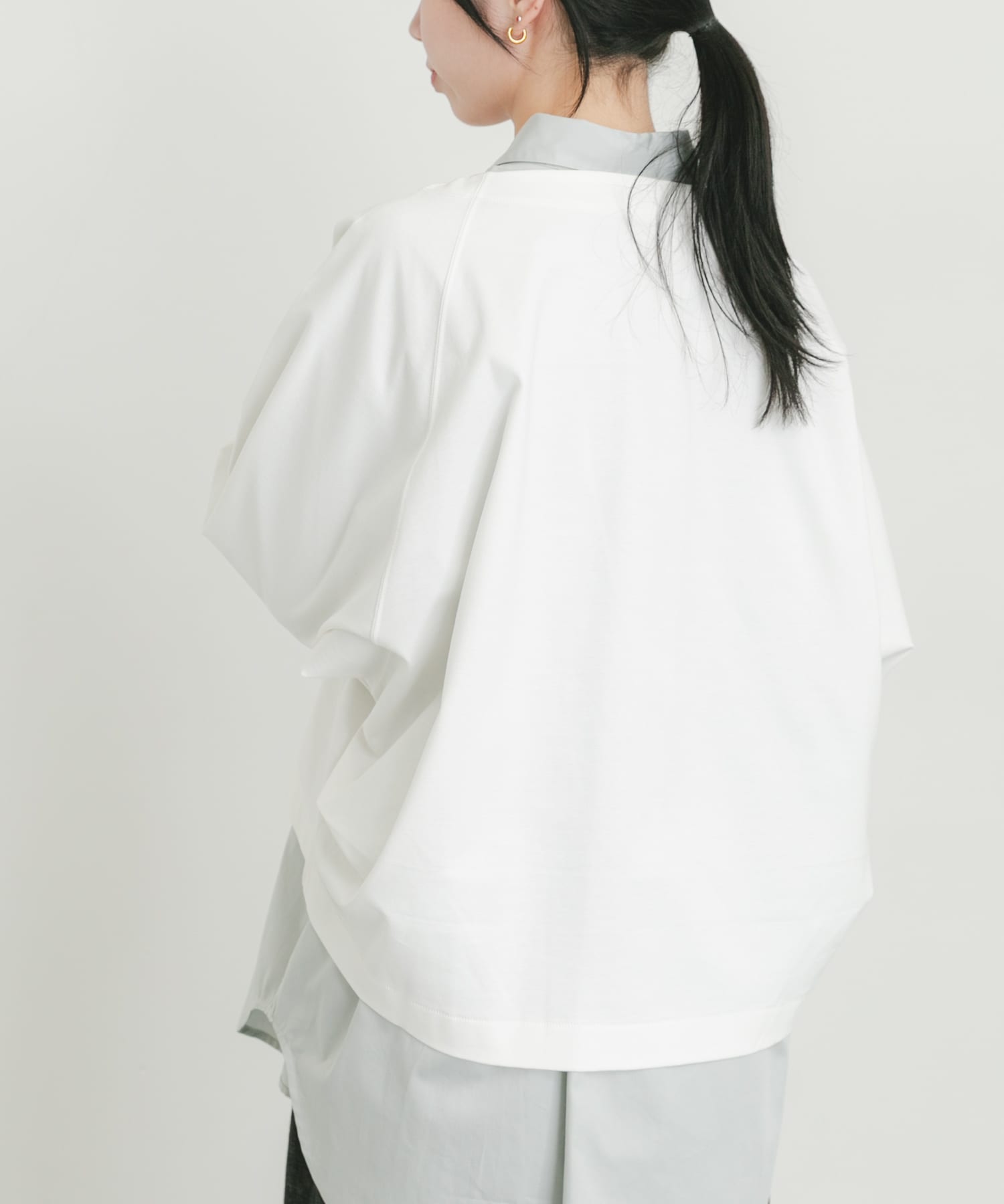 身長：161cm サイズ：one