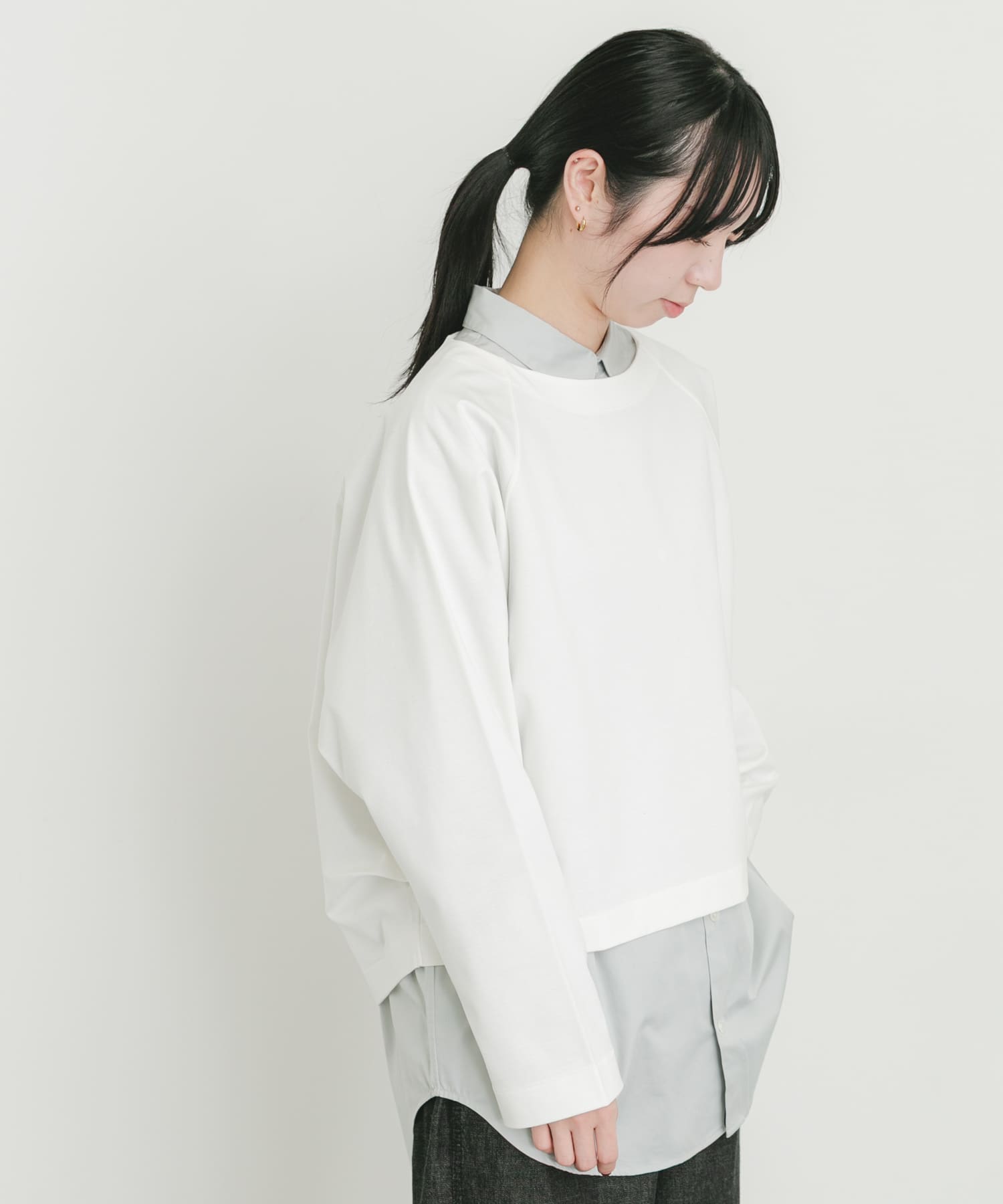 身長：161cm サイズ：one