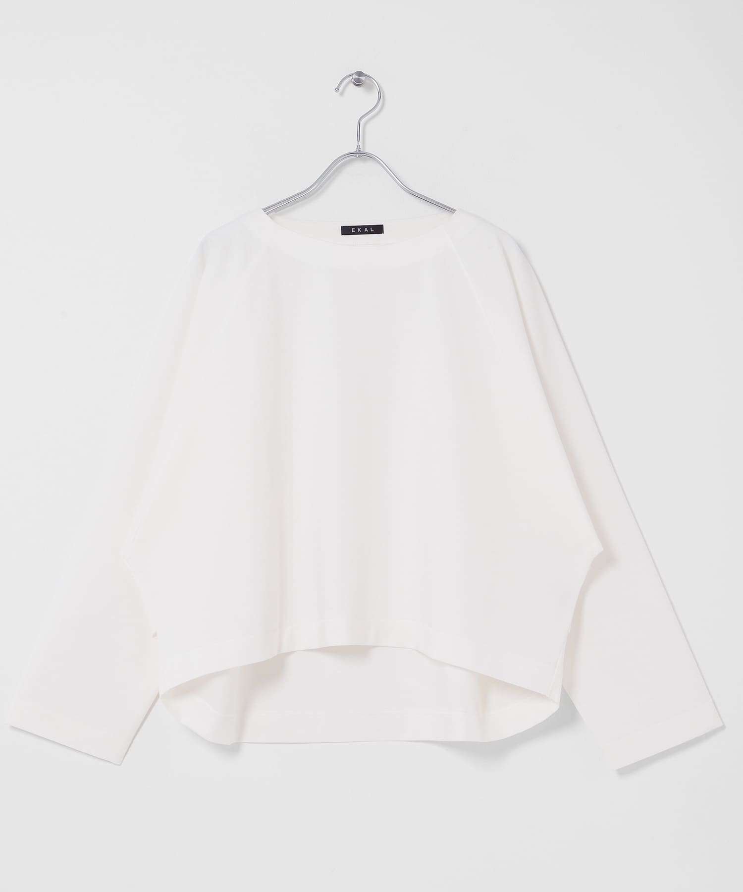 シルケットコットンロングスリーブTシャツ オフ One