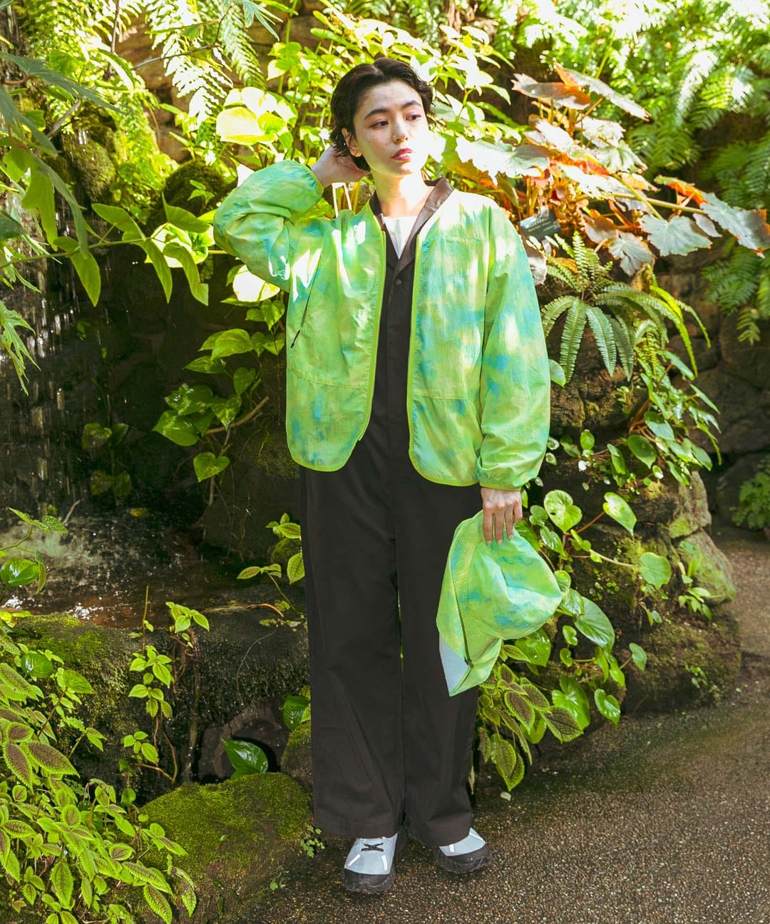 身長：169cm サイズ：one