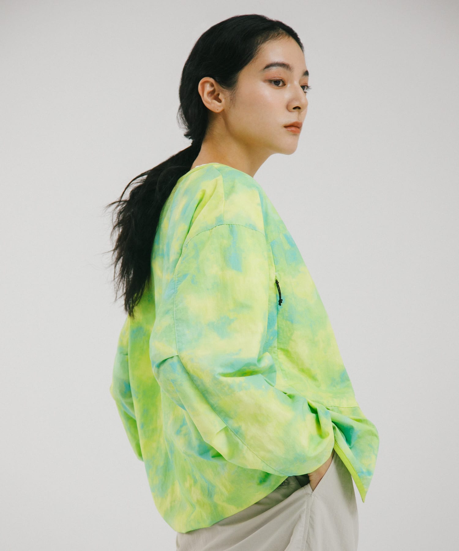 身長：169cm サイズ：one