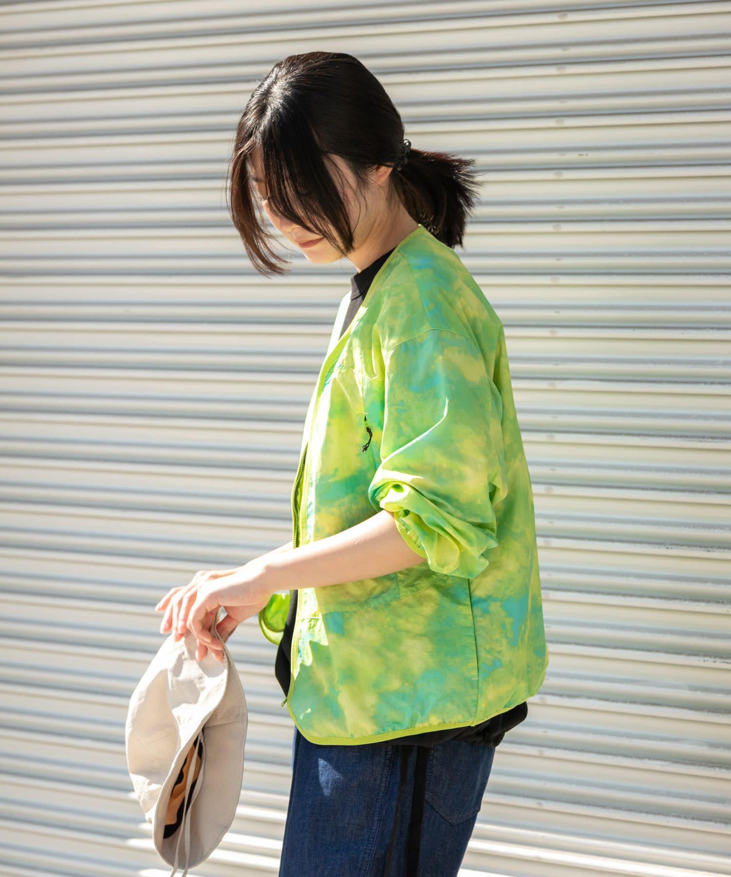 身長：169cm サイズ：one