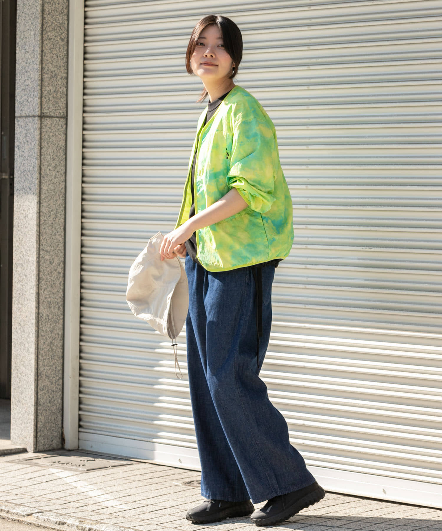 身長：169cm サイズ：one