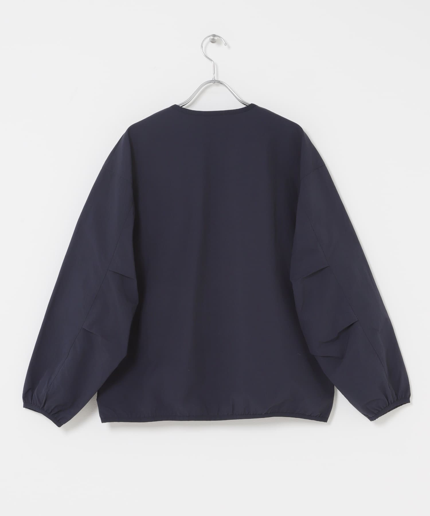 『UR TECH』ナイロンタッサ－ZIP カーディガン ネイビー One