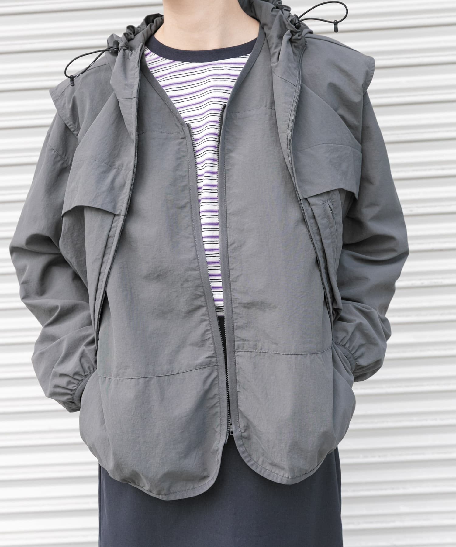 身長：161cm サイズ：one