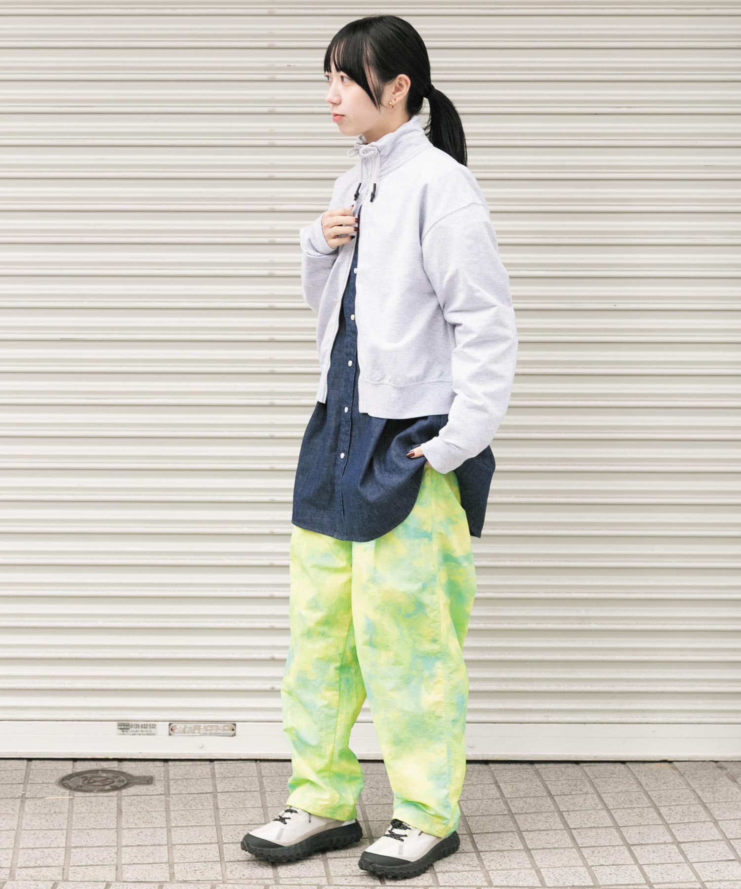 身長：161cm サイズ：one