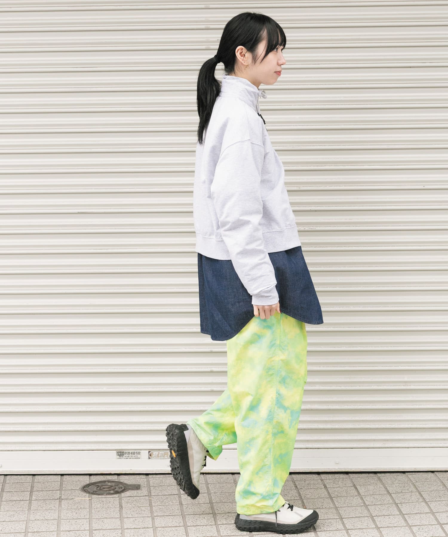 身長：161cm サイズ：one