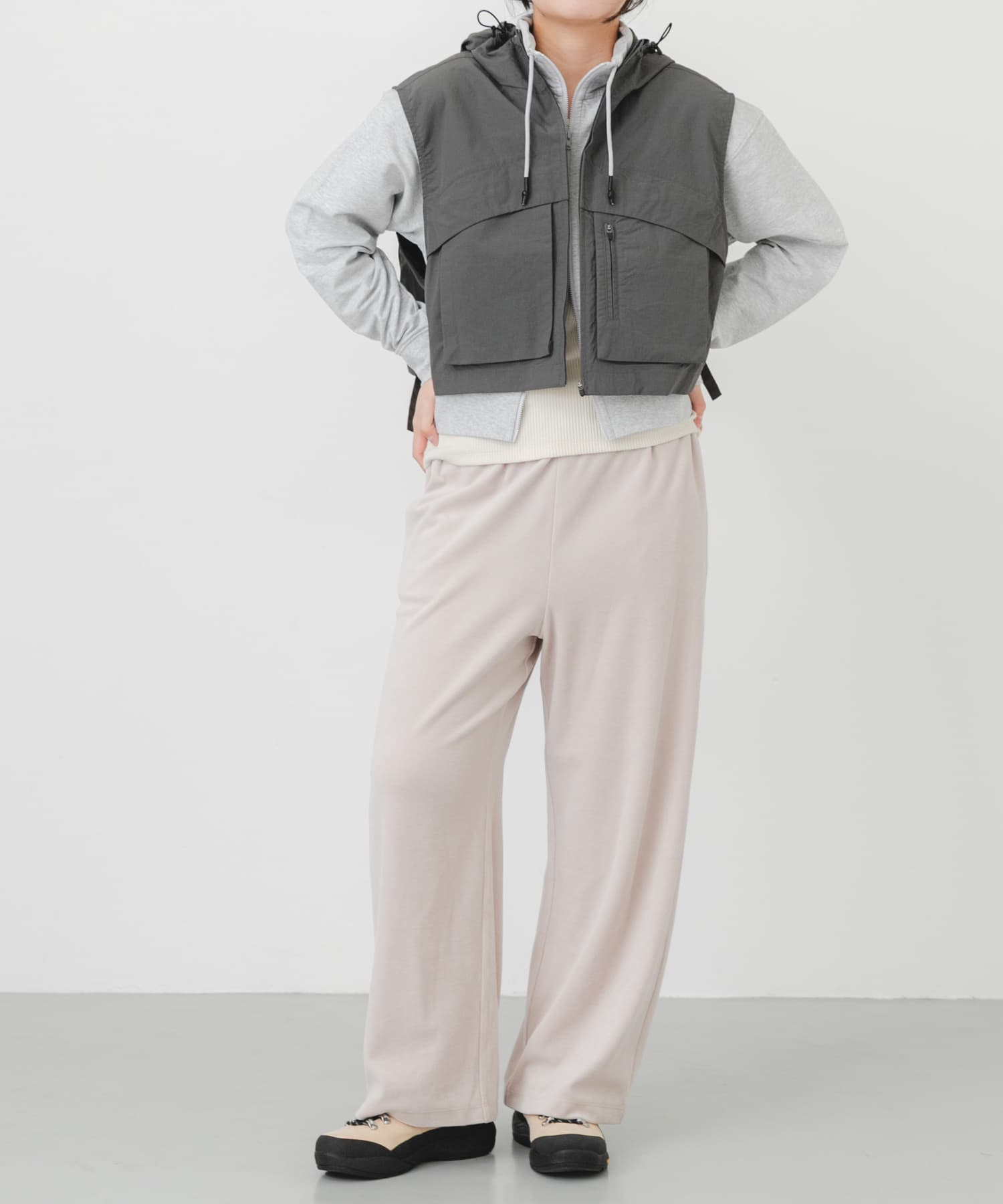 身長：161cm サイズ：one