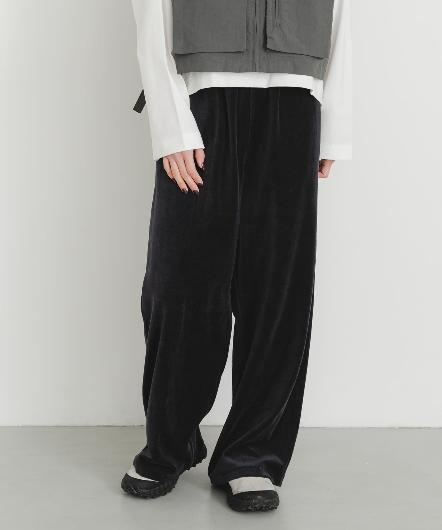 身長：161cm サイズ：one