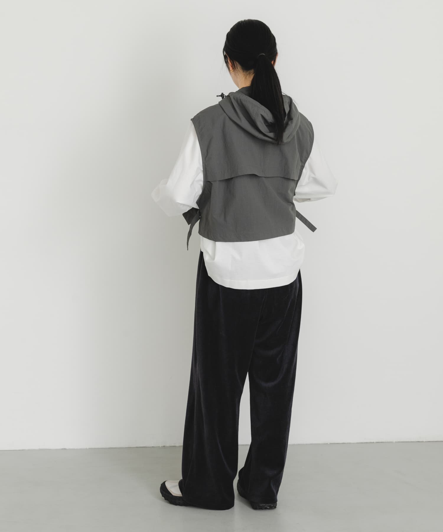 身長：161cm サイズ：one