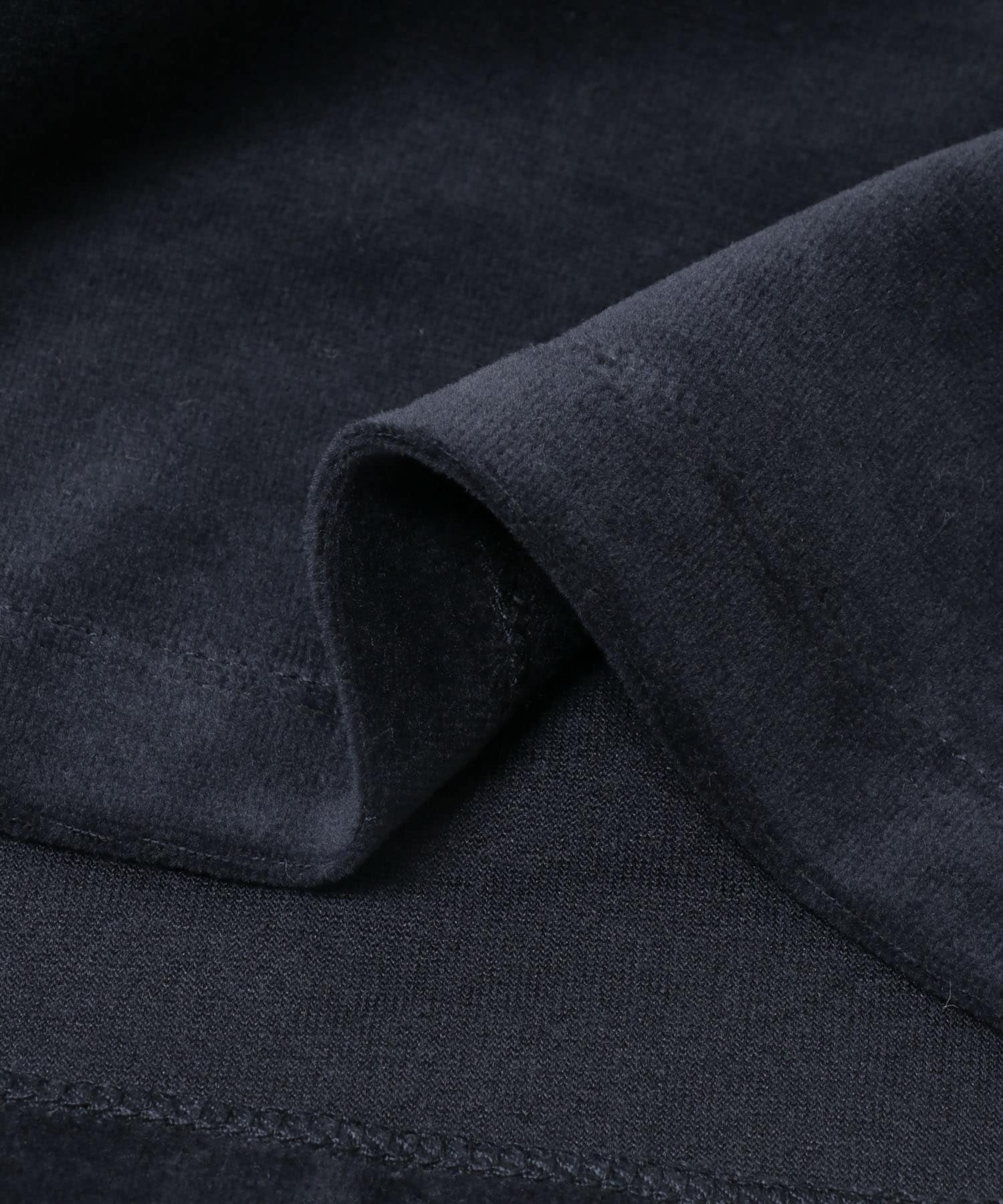 コンパクトベロアイージーパンツ ネイビー One