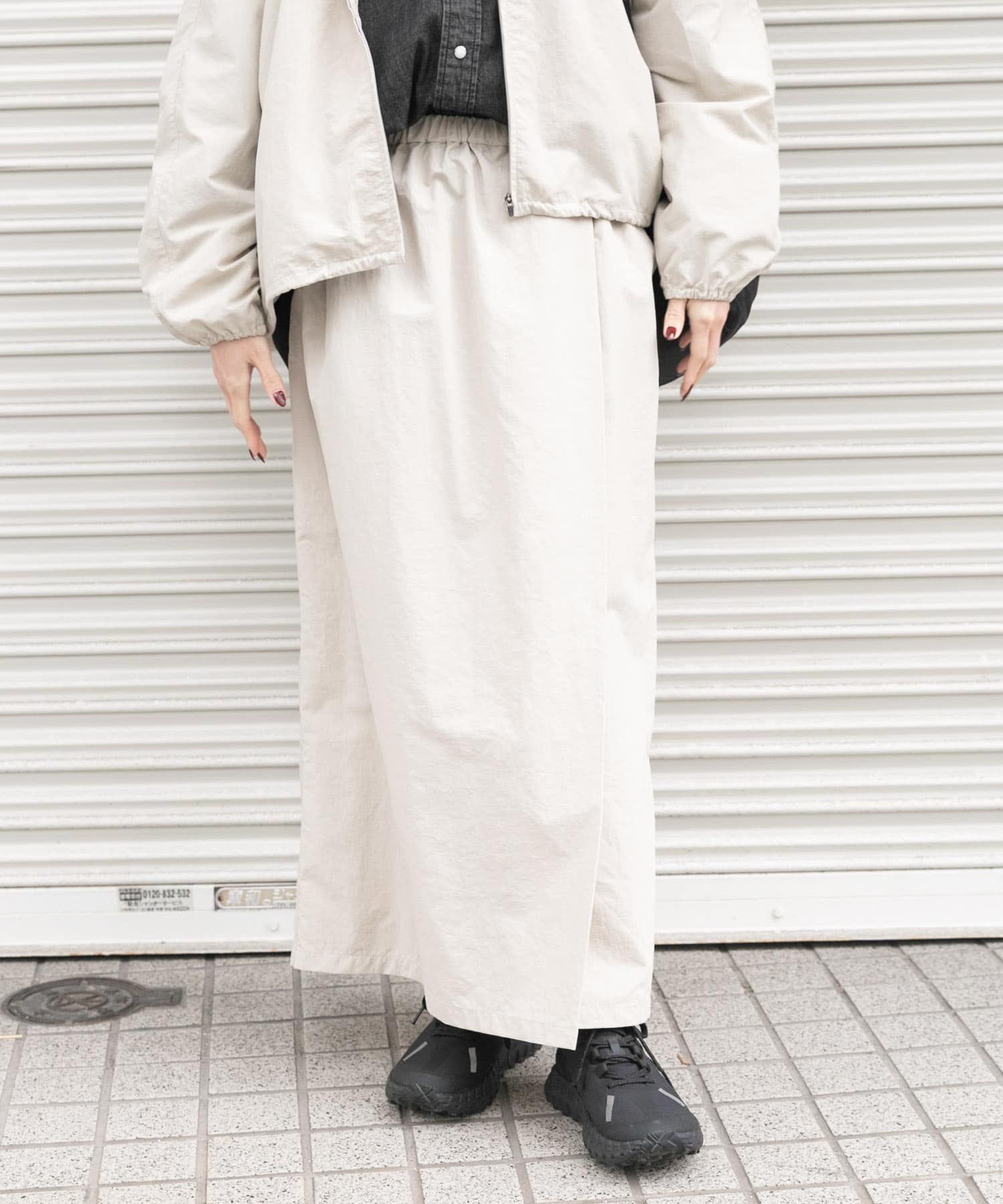 身長：161cm サイズ：one