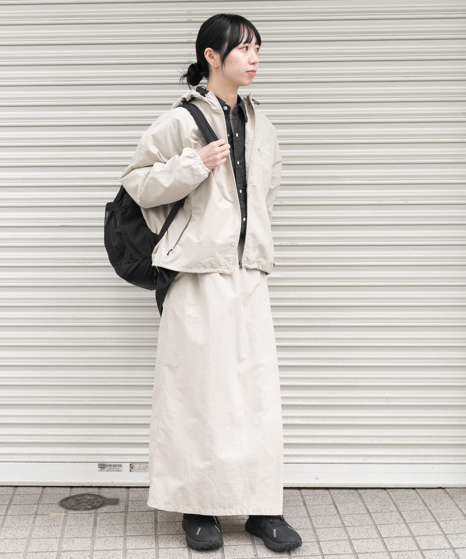 身長：161cm サイズ：one
