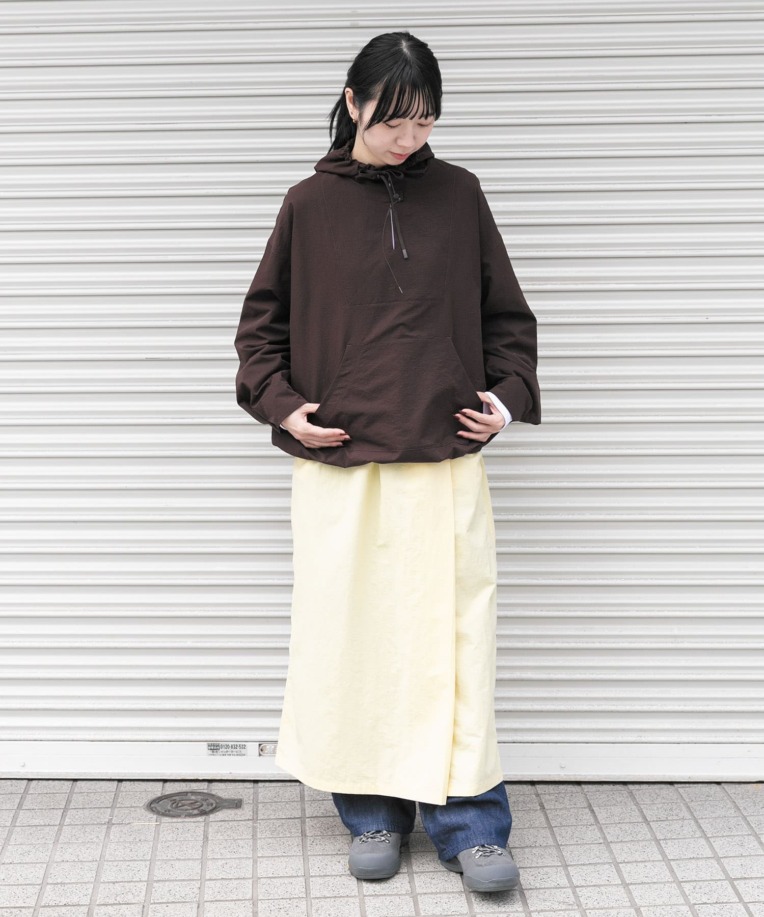 身長：161cm サイズ：one