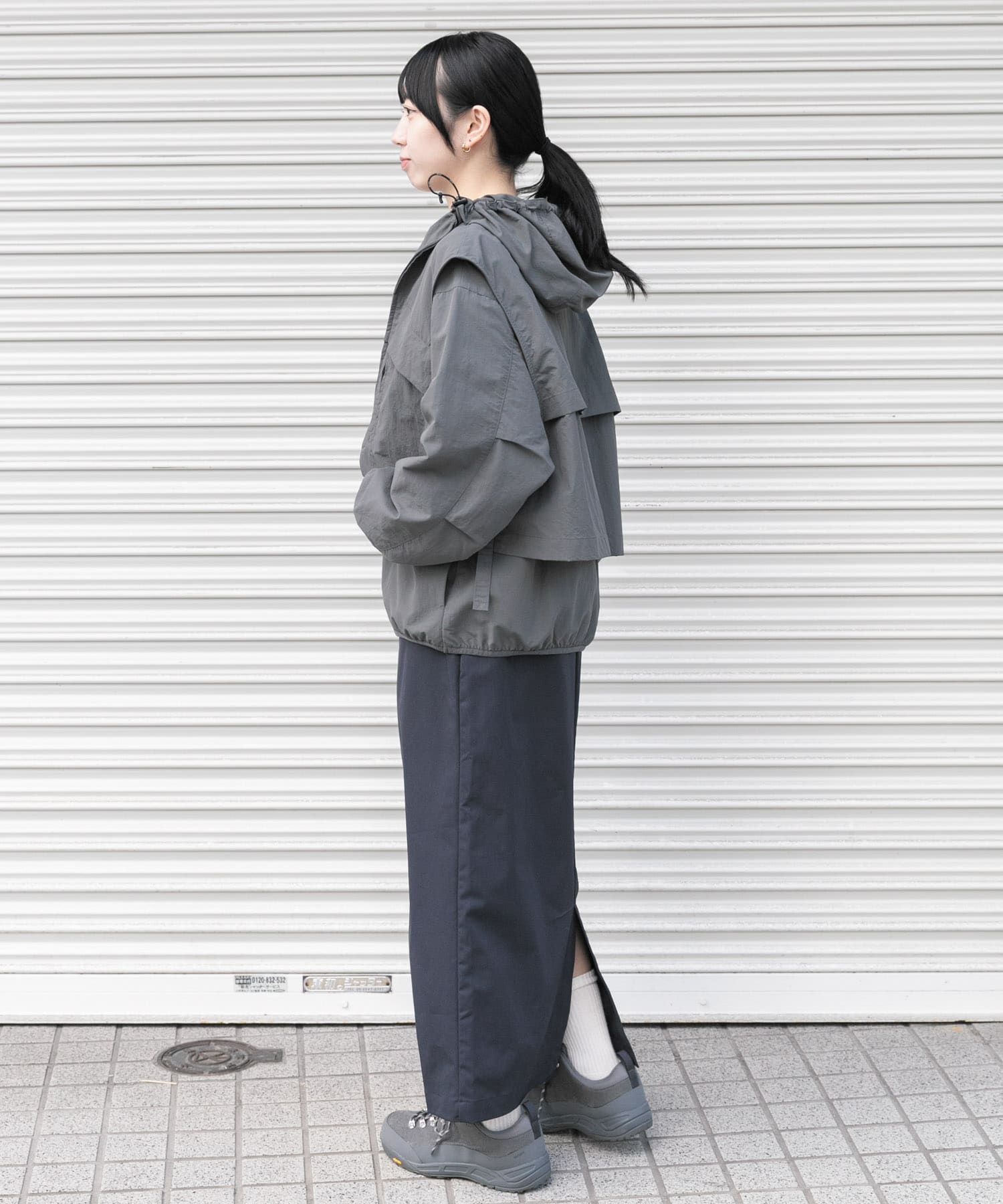 身長：161cm サイズ：one