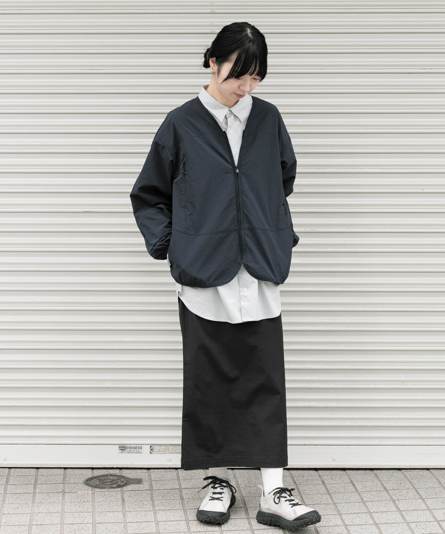 身長：161cm サイズ：one