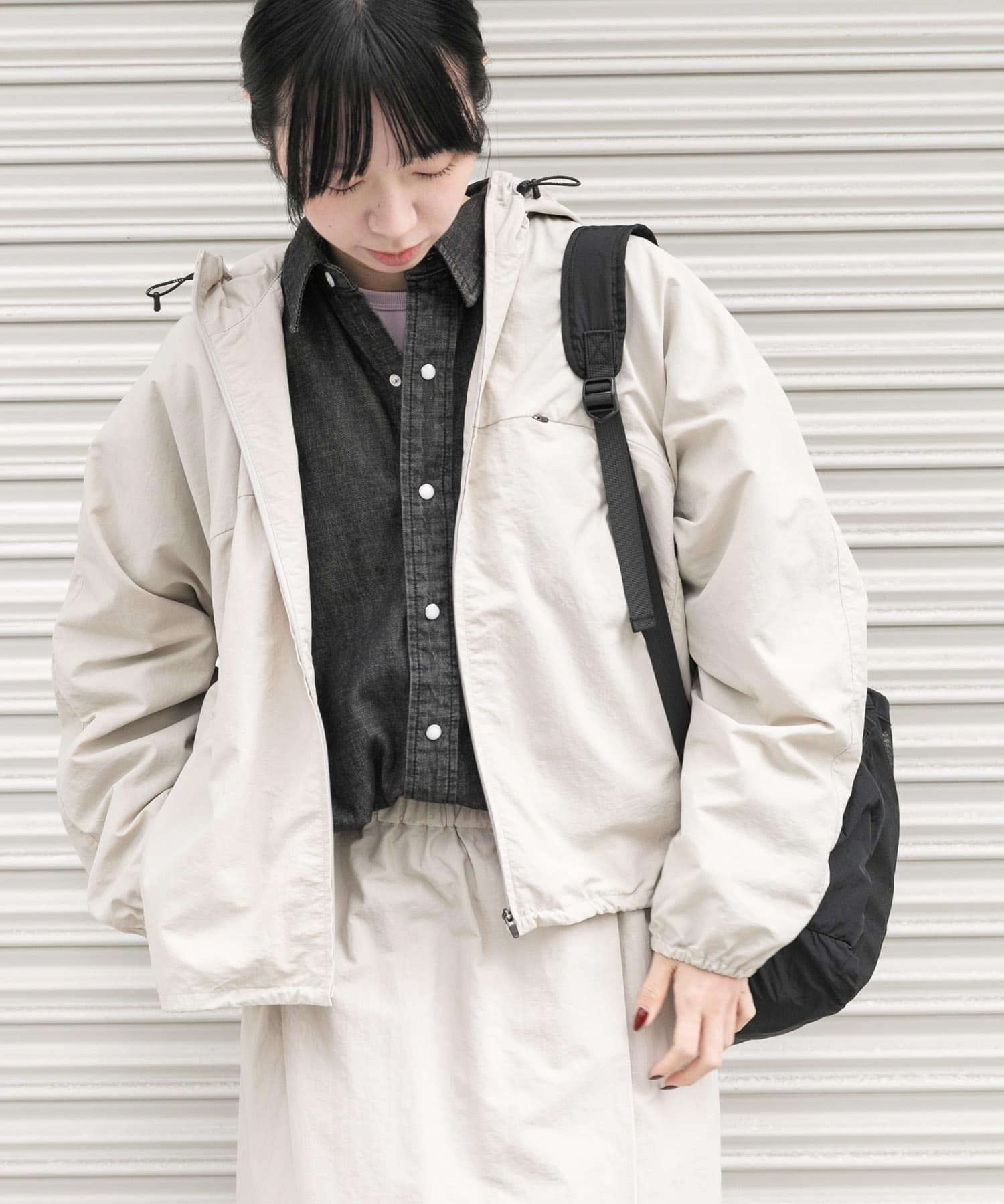 身長：161cm サイズ：one