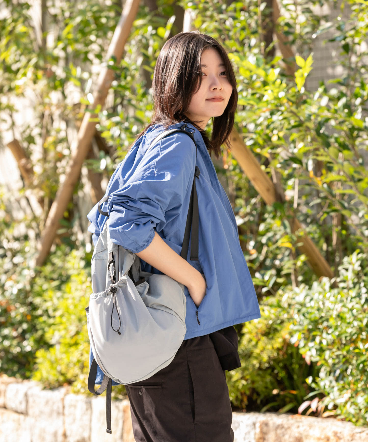 身長：169cm サイズ：one